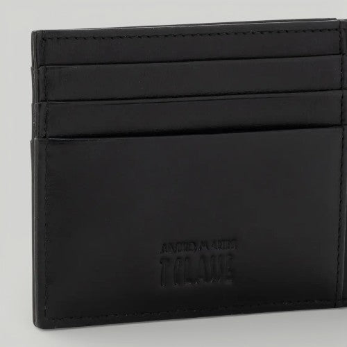 ALVIERO MARTINI 1 ^CLASSE PORTA CARTE DI CREDITO GEO CLASSIC W366 BLACK UOMO