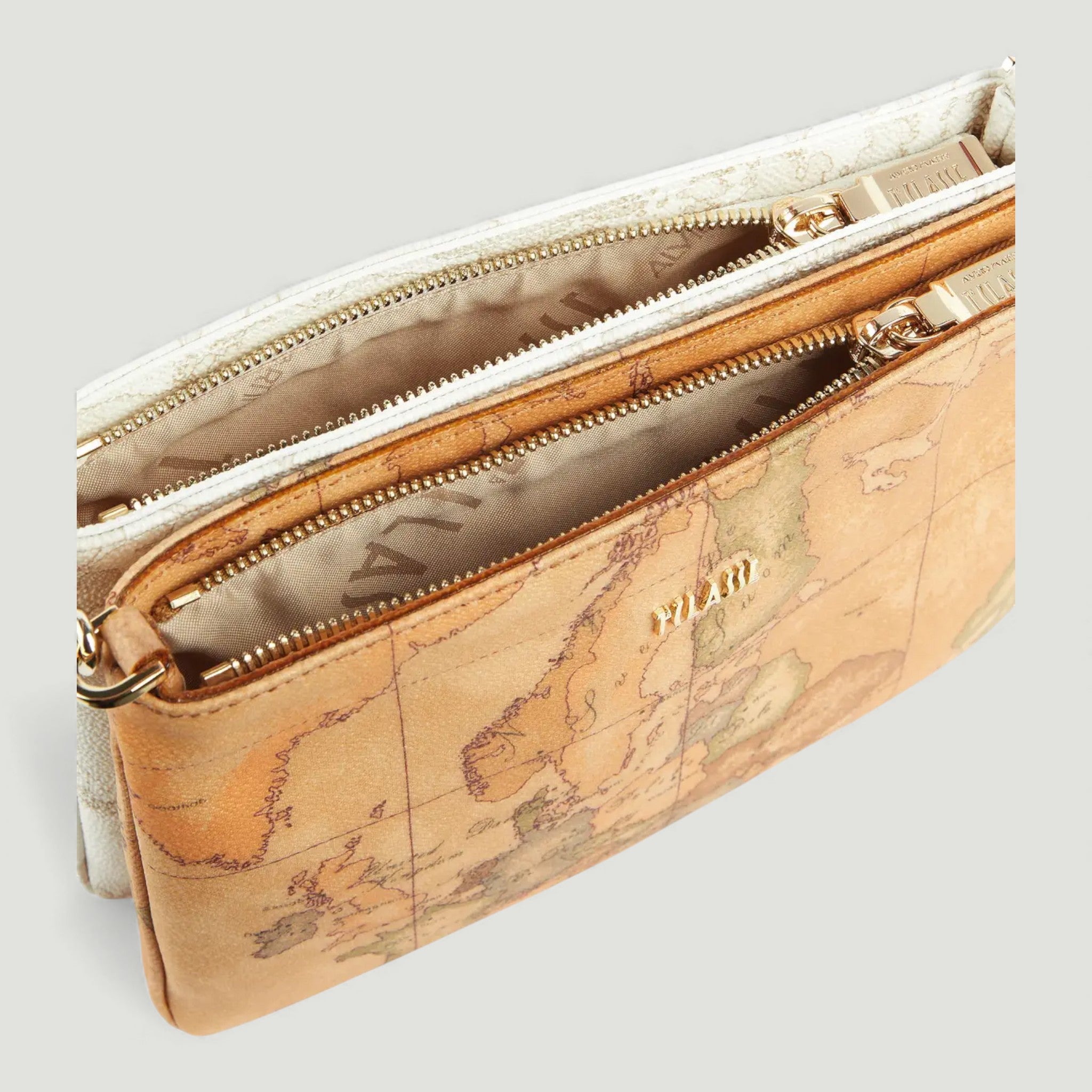 ALVIERO MARTINI 1^ CLASSE BORSA A TRACOLLINA DOPPIA GEO CLASSIC