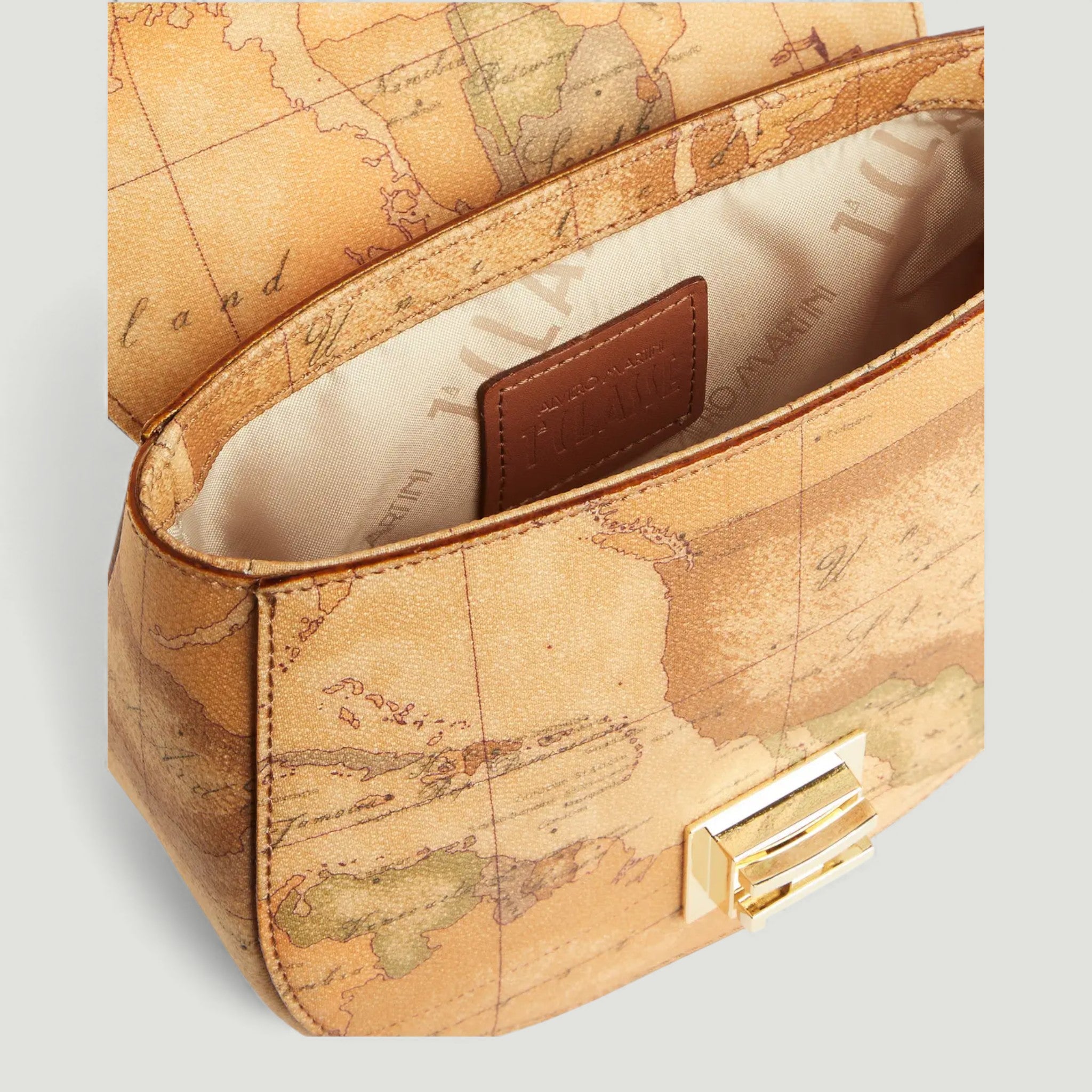 ALVIERO MARTINI 1^ CLASSE BORSA A TRACOLLA TONDA GEO CLASSIC