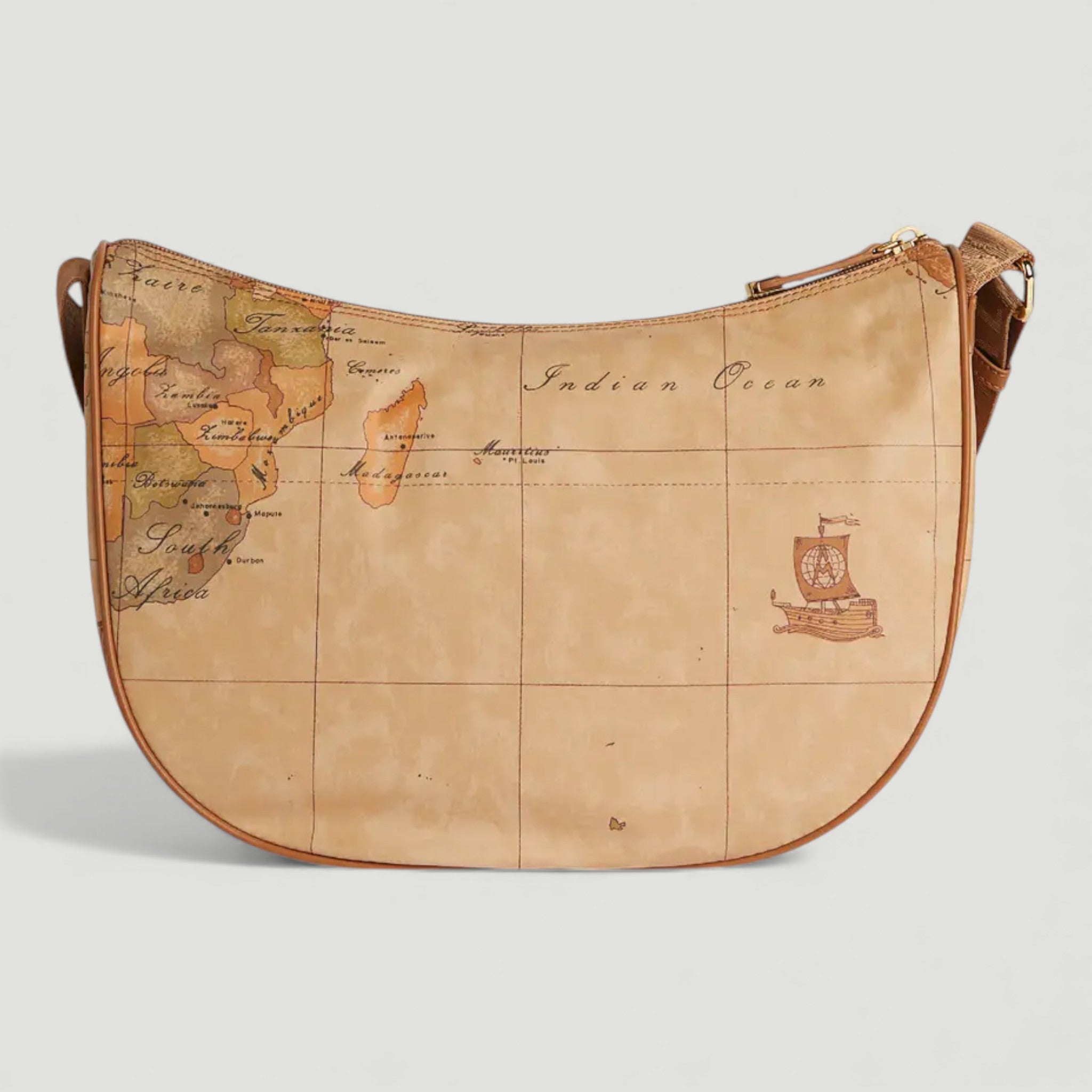 ALVIERO MARTINI 1^ CLASSE BOTRSA GEO SOFT BORSA MEZZALUNA TRACOLLA MEDIA