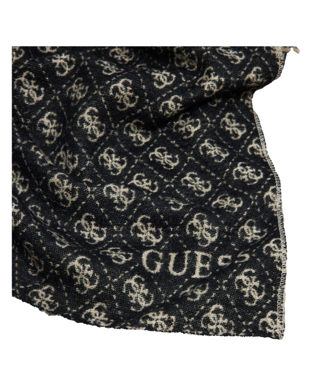 GUESS SCIARPA SCARF 60X180 BLACK BLACK
