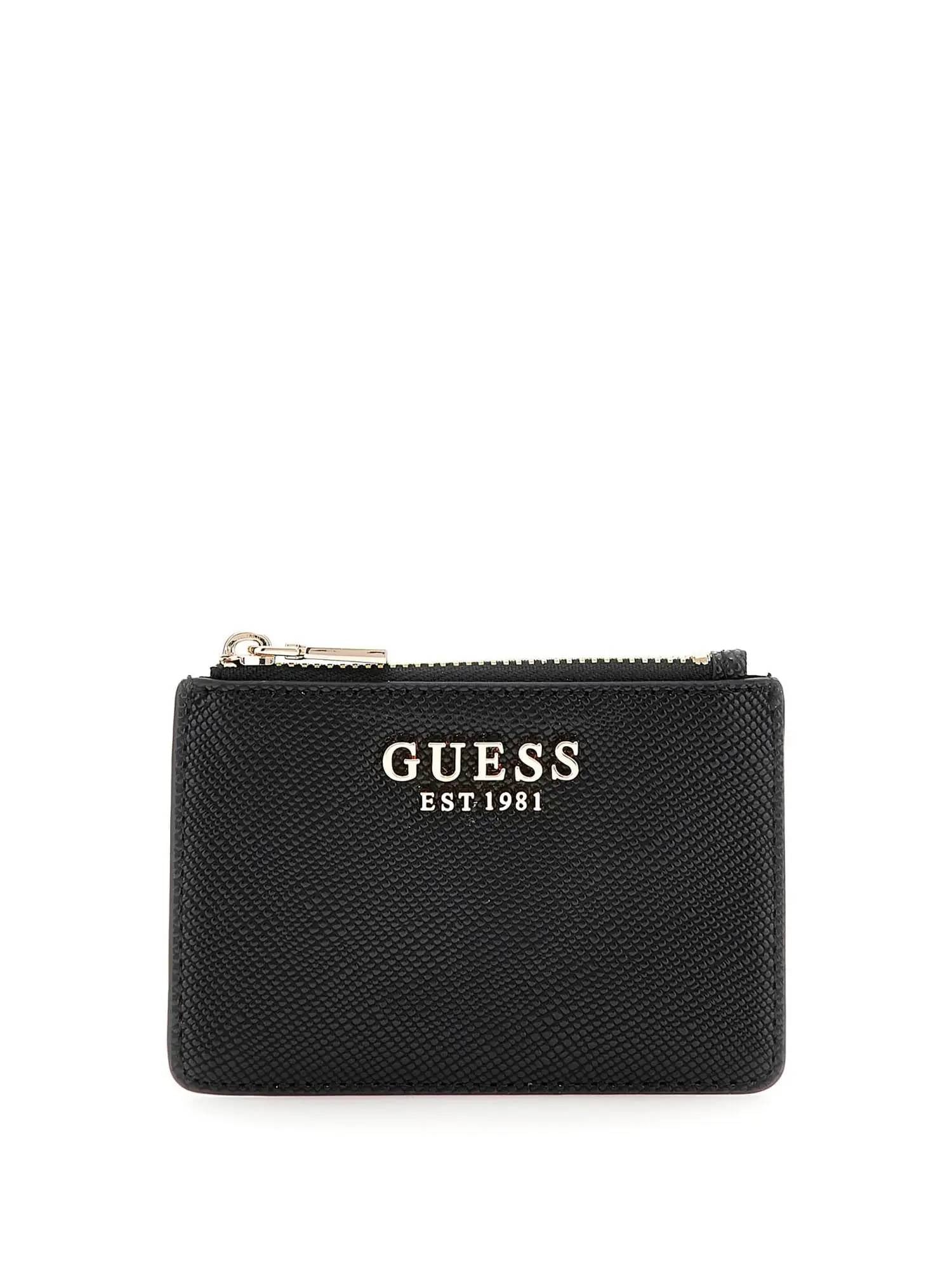 GUESS PORTA CARTE AMORETTE SLG BLACK