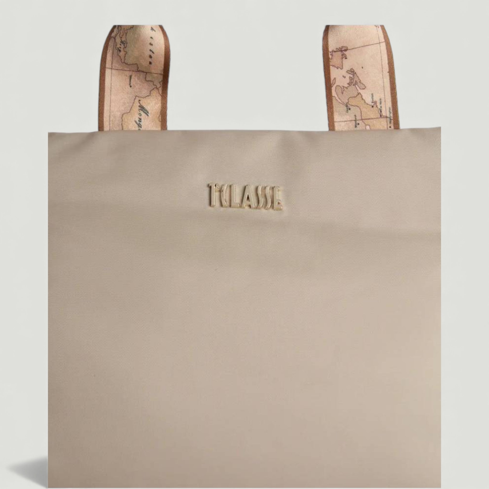 ALVIERO MARTINI 1^ CLASSE BORSA A MANO CON TRACOLLA GREIGE