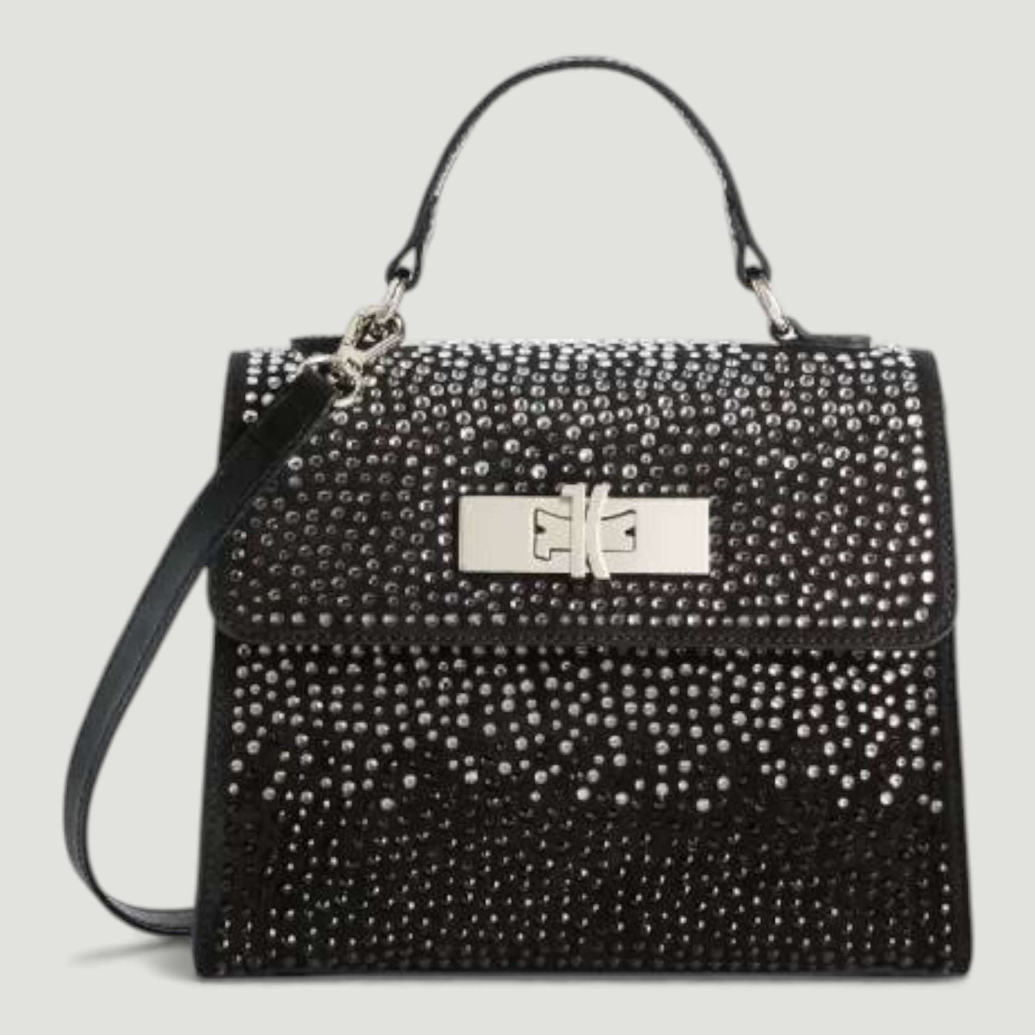 ALVIERO MARTINI 1^ CLASSE BORSA MINI TOTE CON PATTA NERO