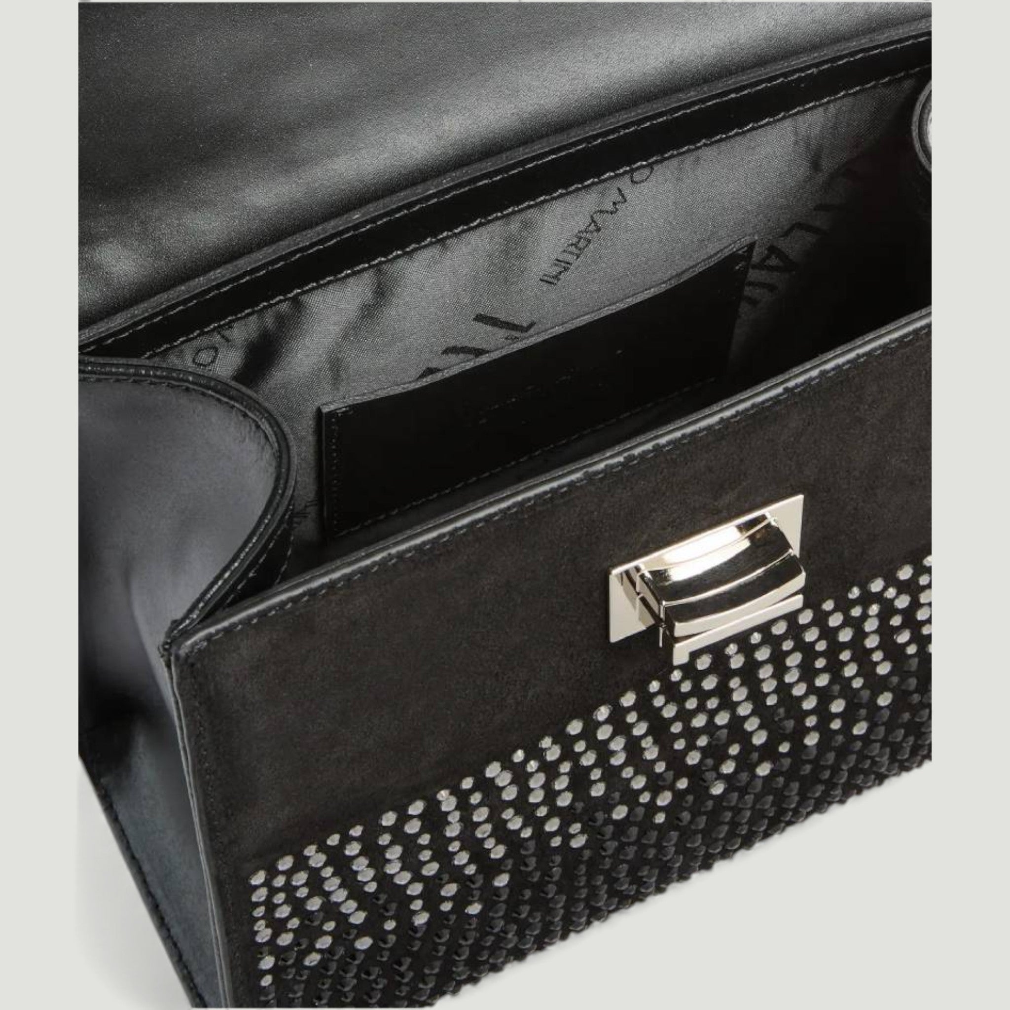 ALVIERO MARTINI 1^ CLASSE BORSA MINI TOTE CON PATTA NERO