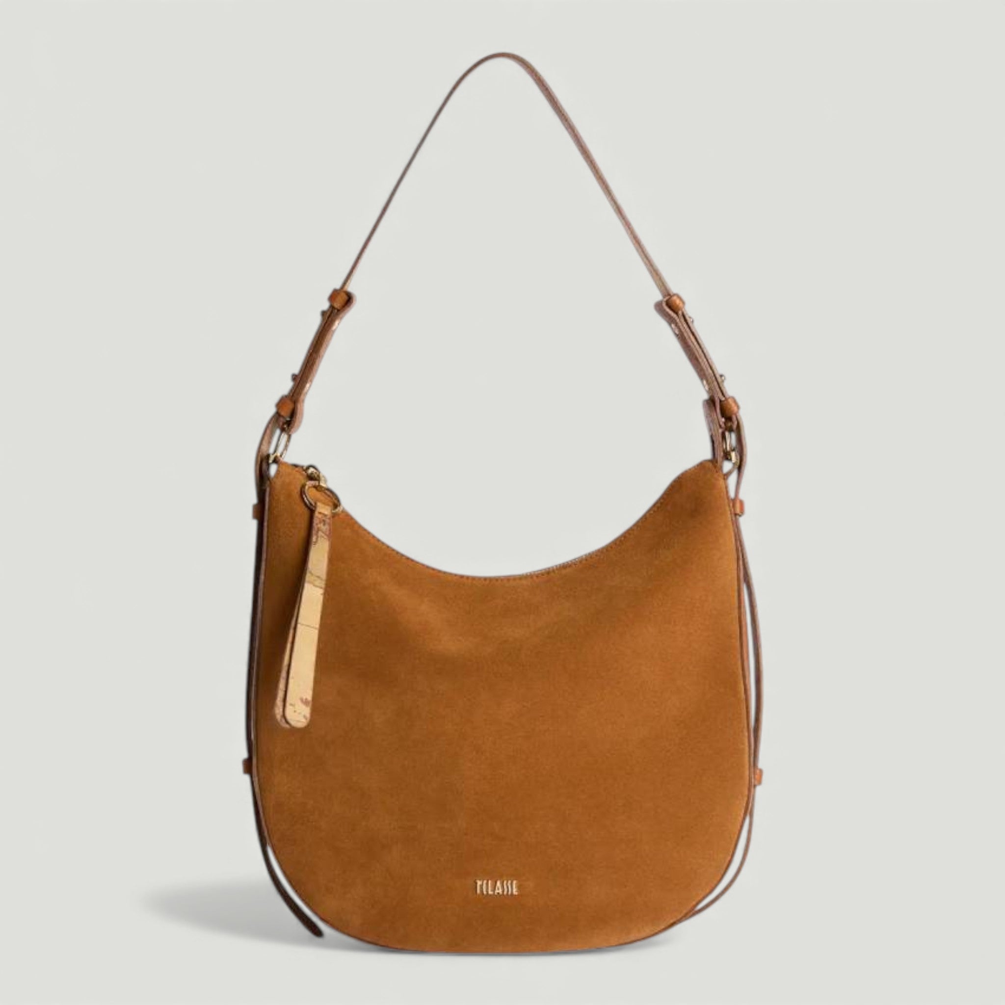 ALVIERO MARTINI 1^ CLASSE SOTTOSPALLA HOBO CAMOSCIO