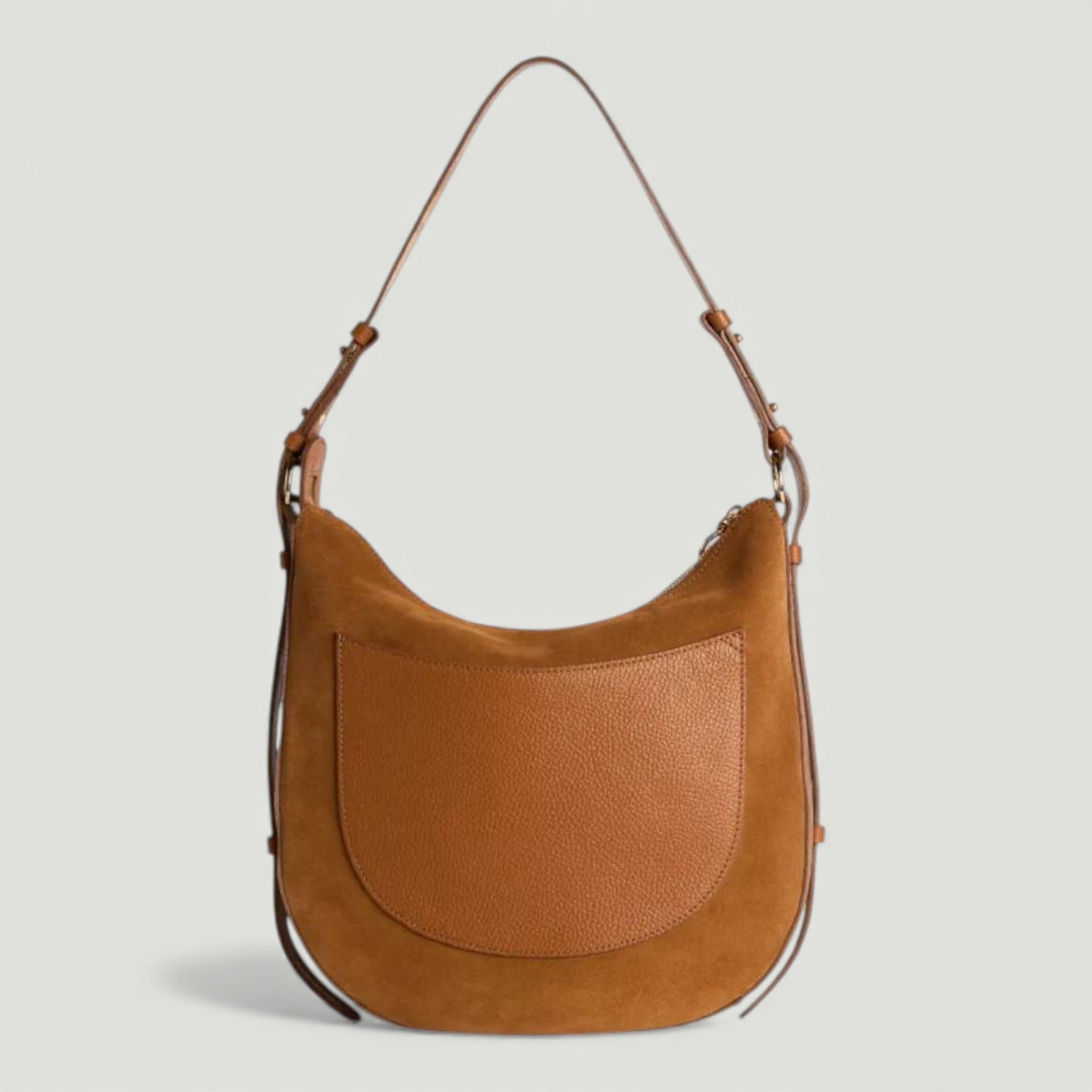 ALVIERO MARTINI 1^ CLASSE SOTTOSPALLA HOBO CAMOSCIO