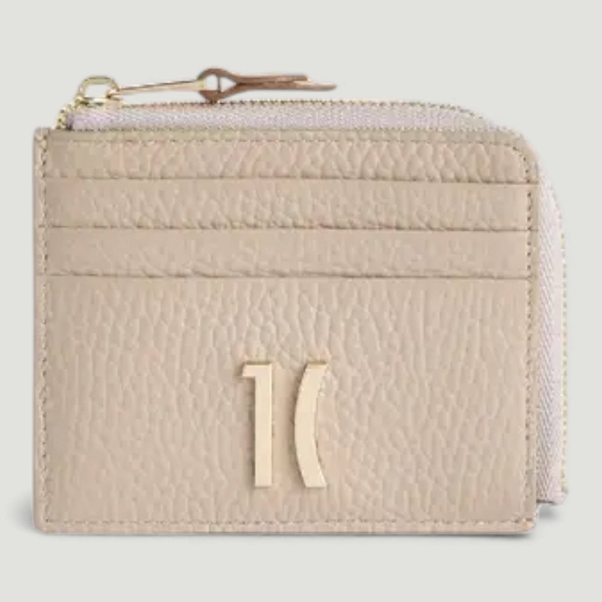 ALVIERO MARTINI 1^ CLASSE PORTACARTE ZIP TAUPE