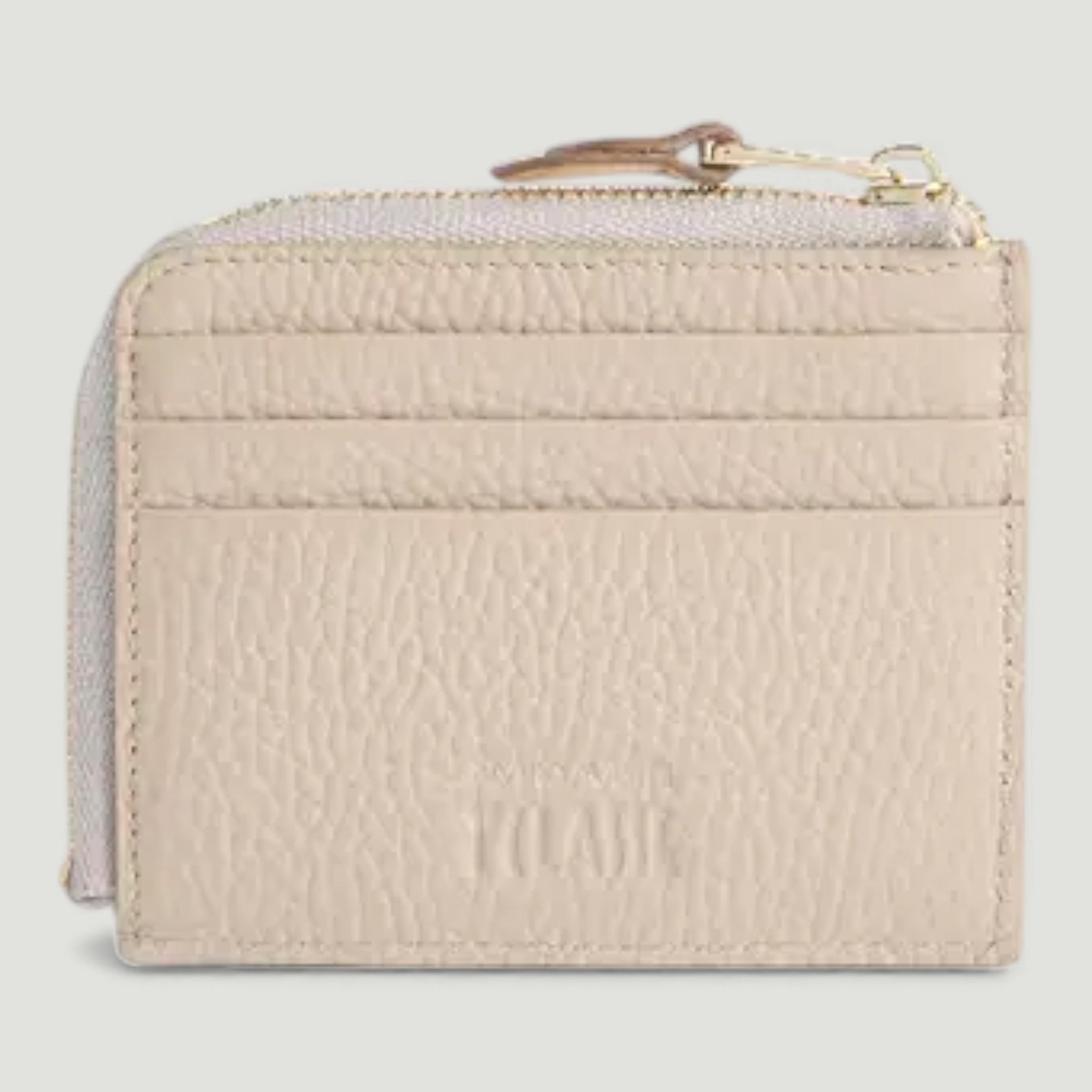 ALVIERO MARTINI 1^ CLASSE PORTACARTE ZIP TAUPE