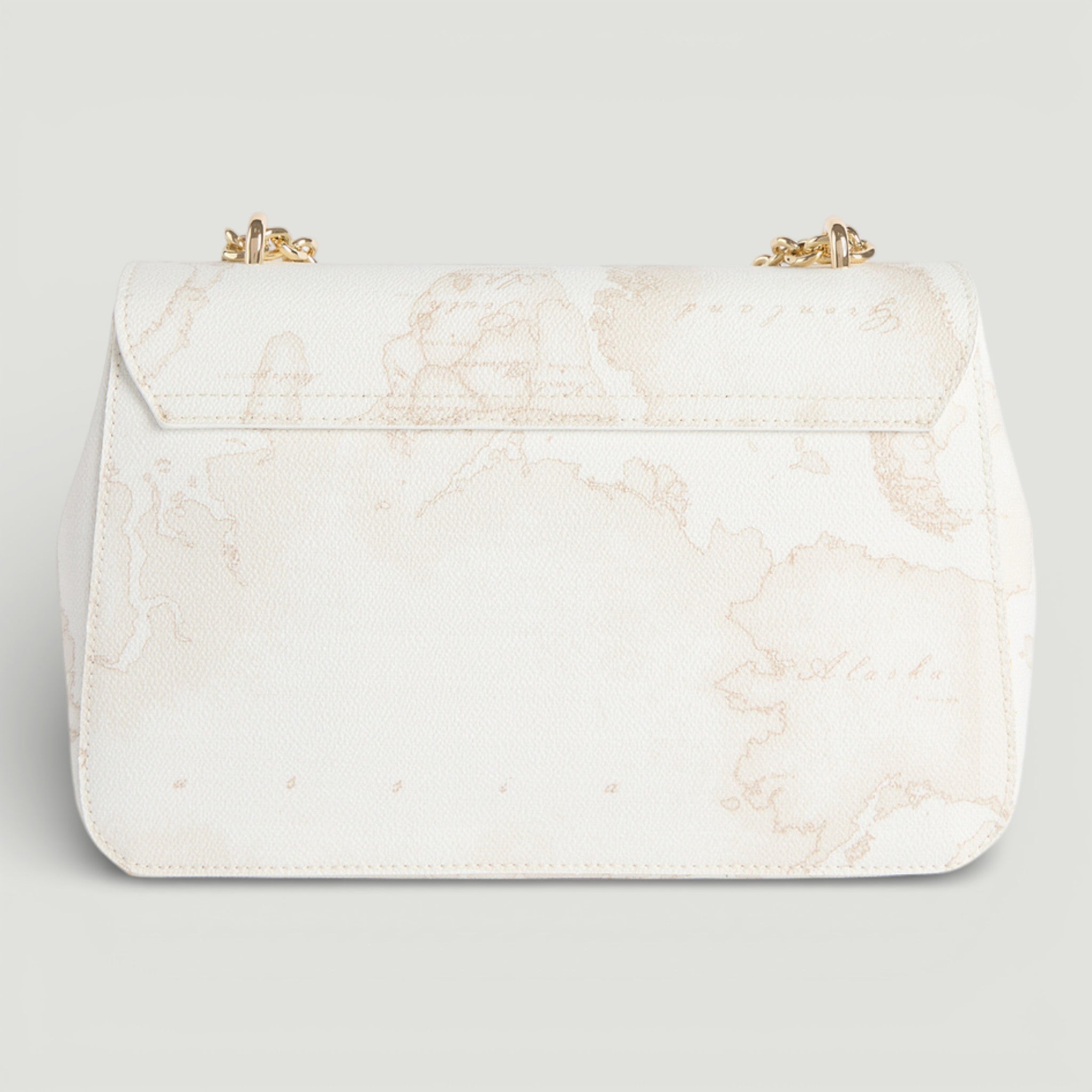 ALVIERO MARTINI 1^ CLASSE BORSA TRACOLLA CON CATENA BIANCA/ROSA