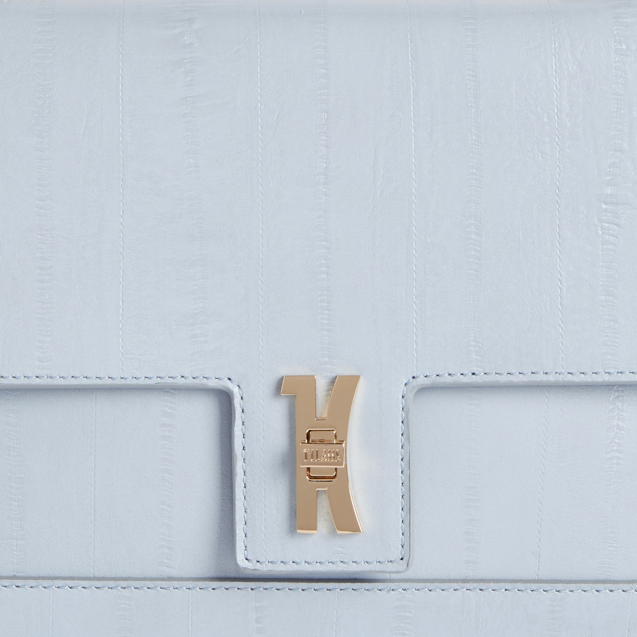 ALVIERO MARTINI 1^ CLASSE BORSA TRACOLLA CON CATENA AZZURRO POLVERE