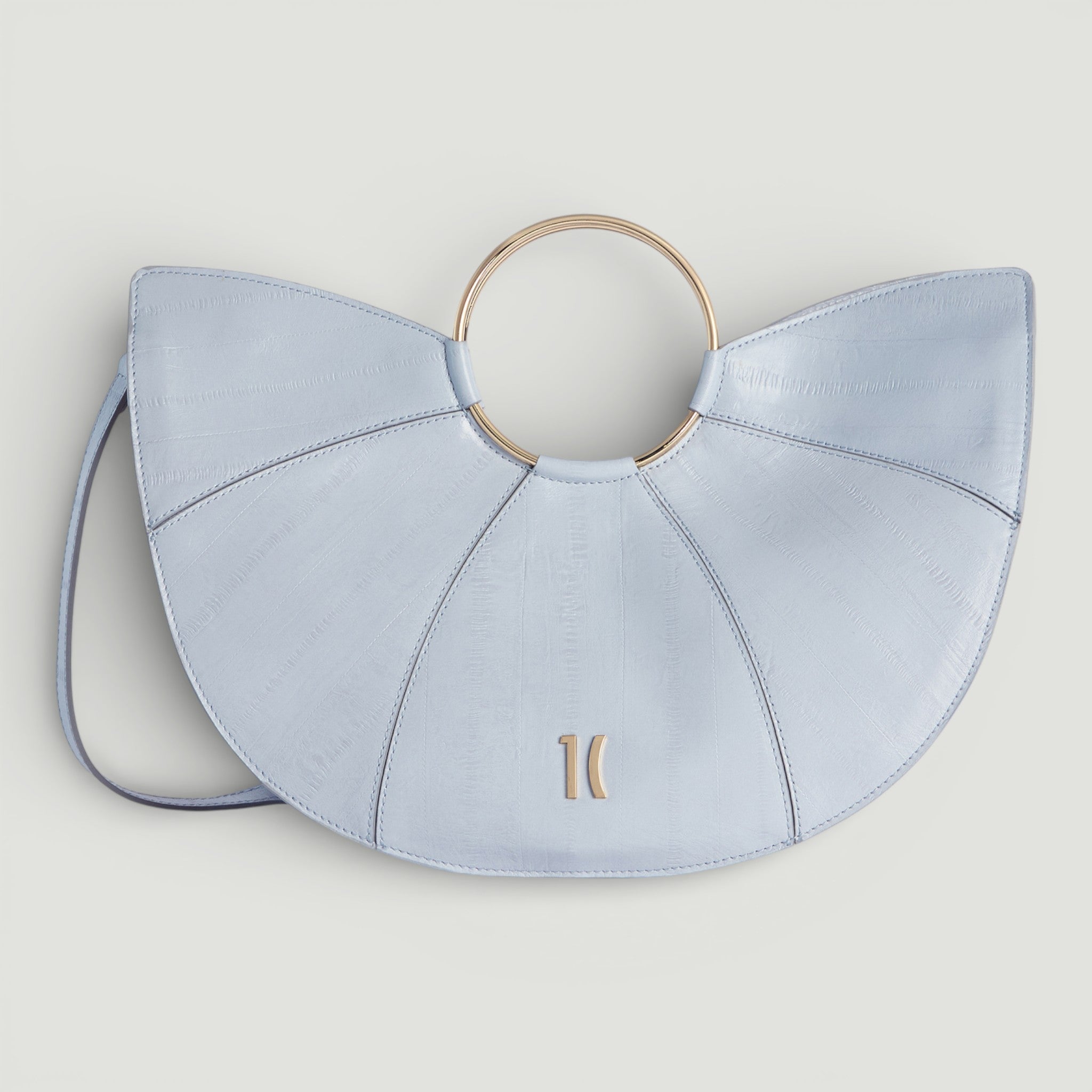 ALVIERO MARTINI 1^ CLASSE BORSA BORSA A MANO CON TRACOLLA AZZURRO POLVERE