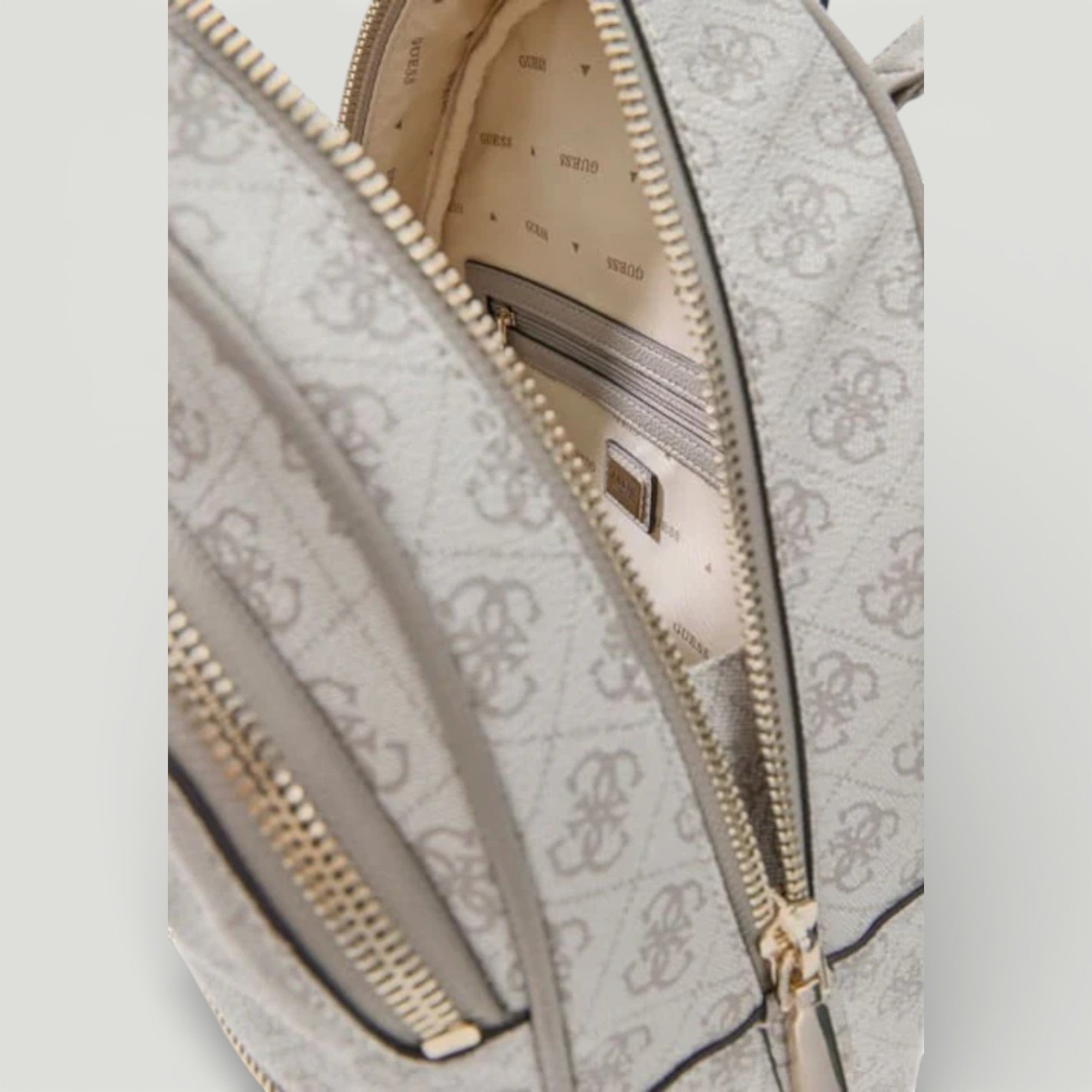GUESS ZAINO MANHATTAN II DARK TAUPE LOGO
