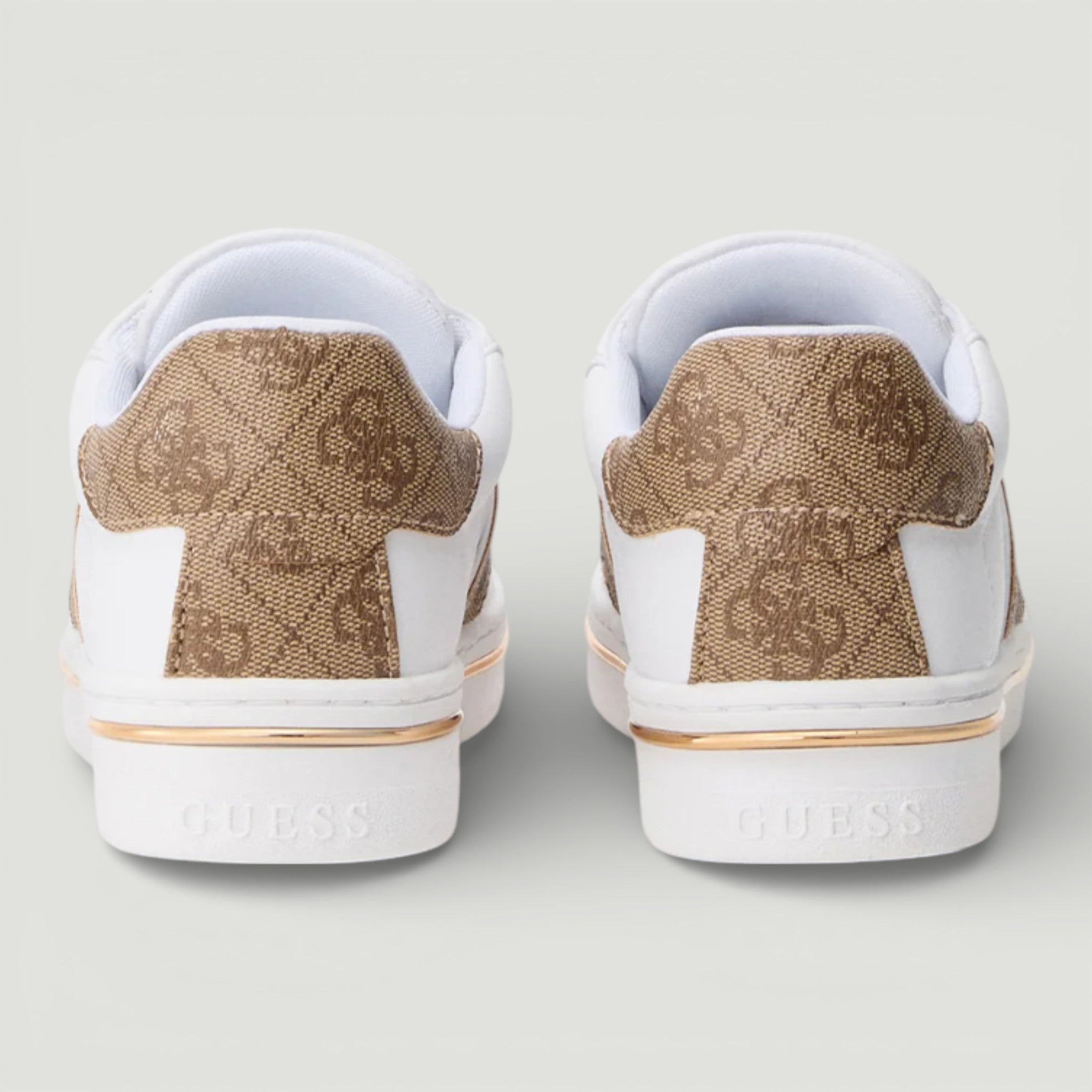 GUESS SNEAKERS STEW BEIGE/BROWN