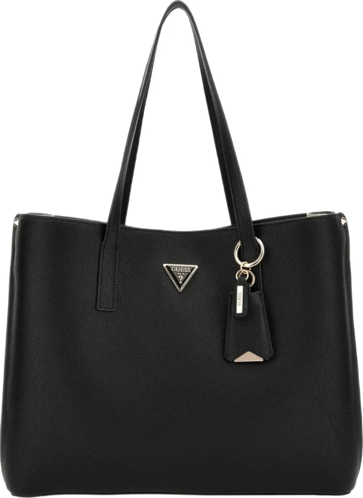 GUESS BORSA MERIDIAN II GIRLFRIEND TOTE NERO