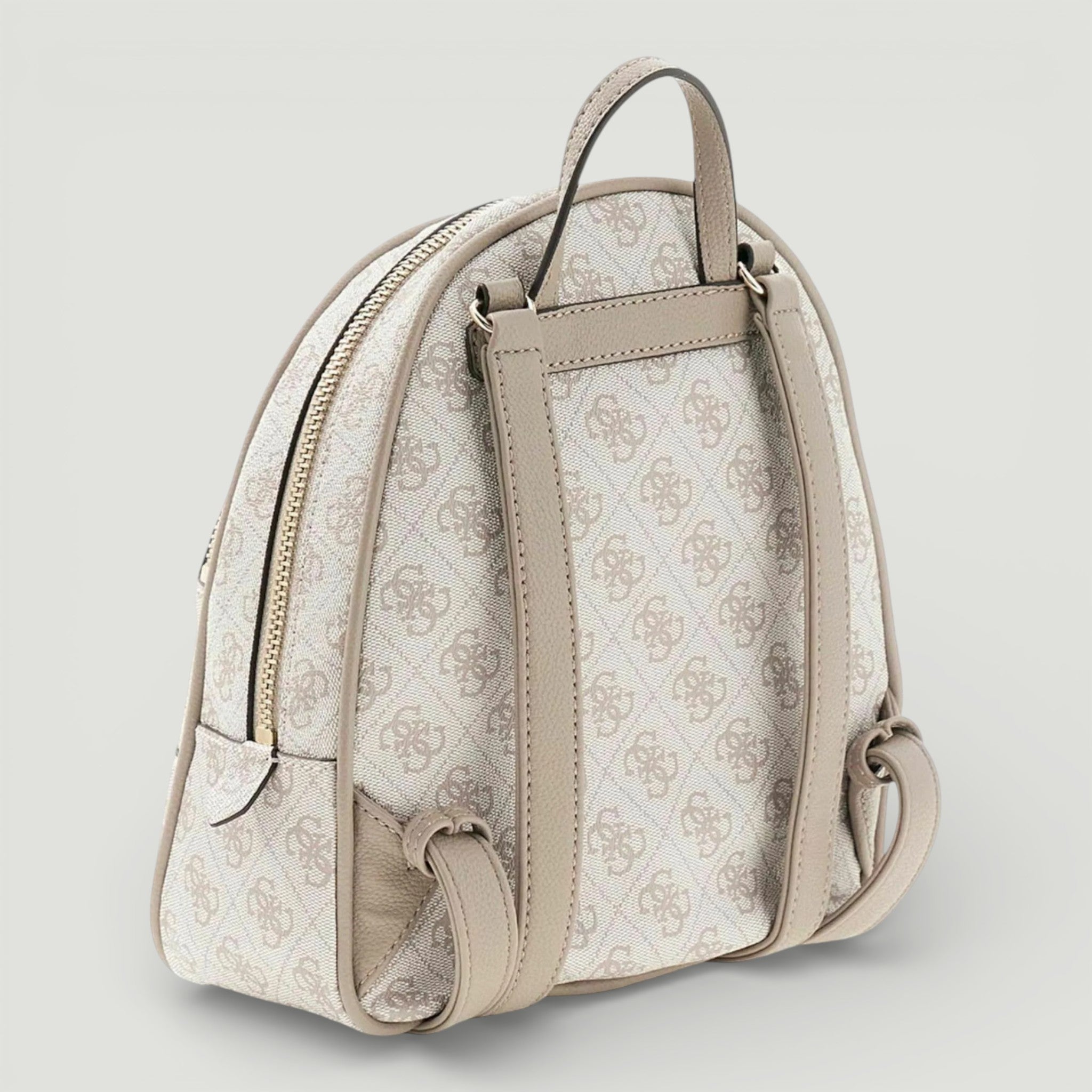 GUESS ZAINO MANHATTAN II LARGE DARK TAUPE LOGO