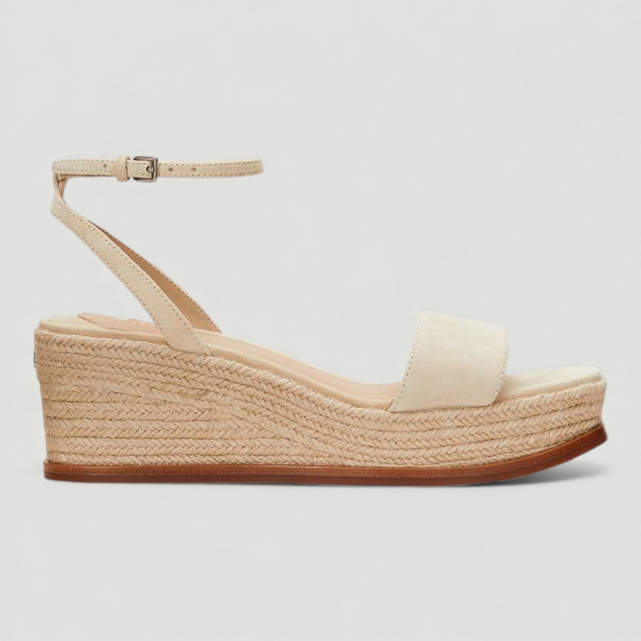 RALPH LAUREN ESPADRILLAS LEONA IN CAMOSCIO SAND DUNE