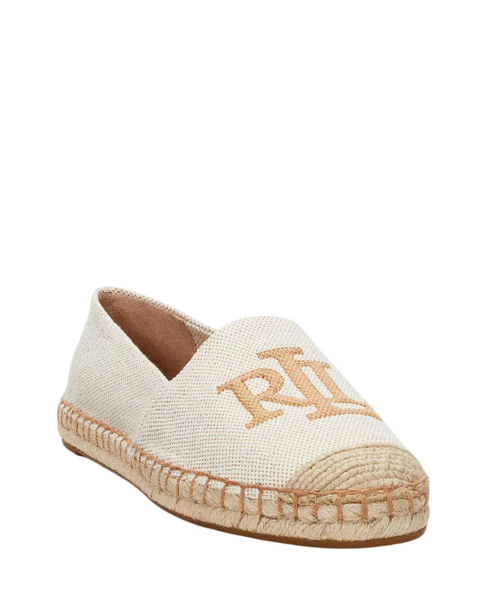RALPH LAUREN ESPADRILLAS CAMERYN CON SAVRATINTURA NATURAL/BUFF