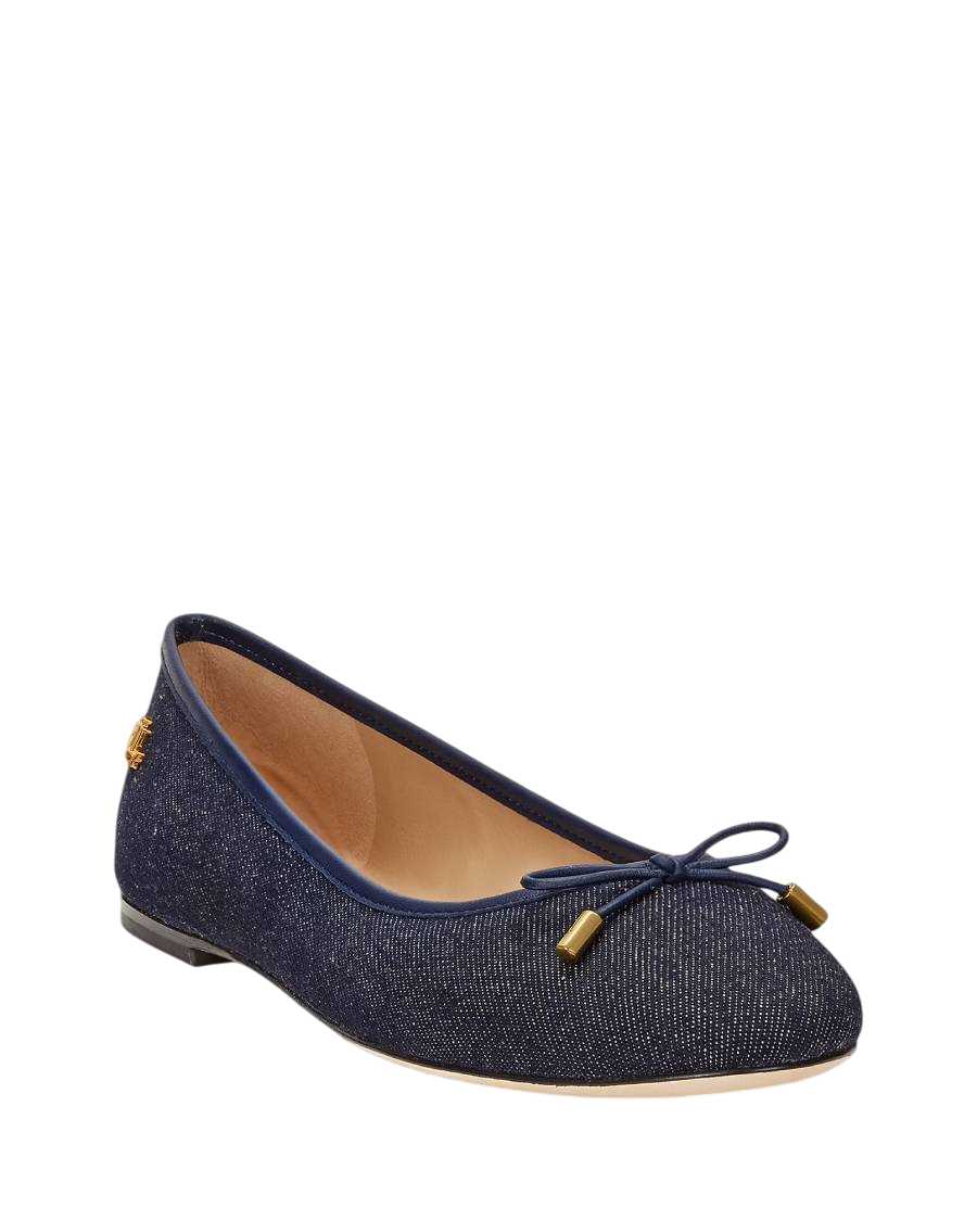 RALPH LAUREN BALLERINE JAYNA DENIM