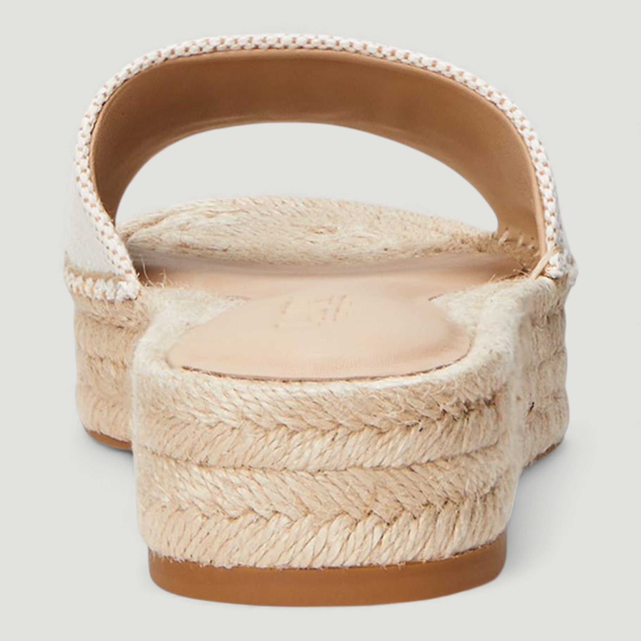RALPH LAUREN ESPADRILLAS POLLY IN TELA SOVRATINTA NATURAL/BUFF