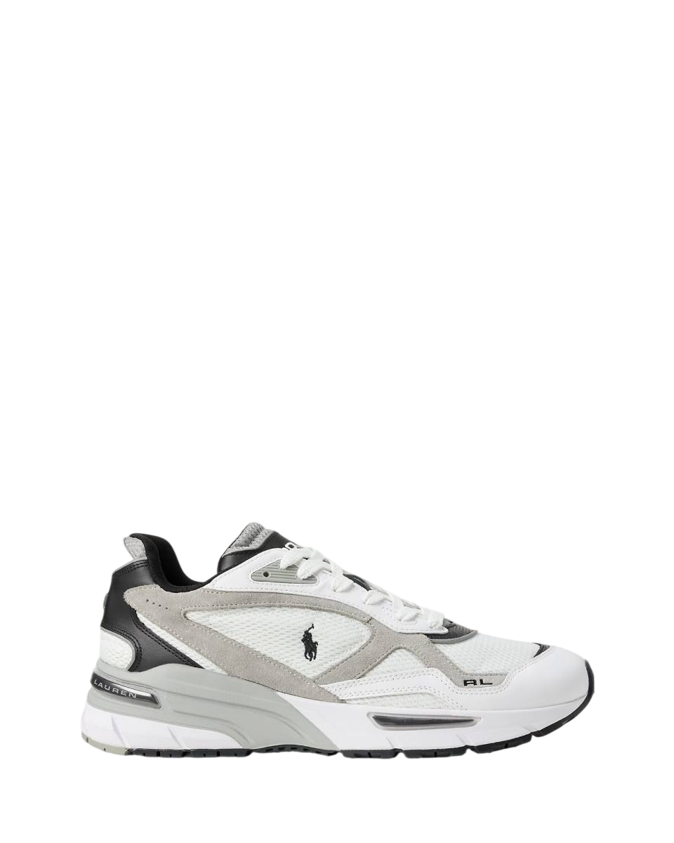 RALPH LAUREN SNEAKERS TRACKSTER 275 WHITE/GREY/BLACK