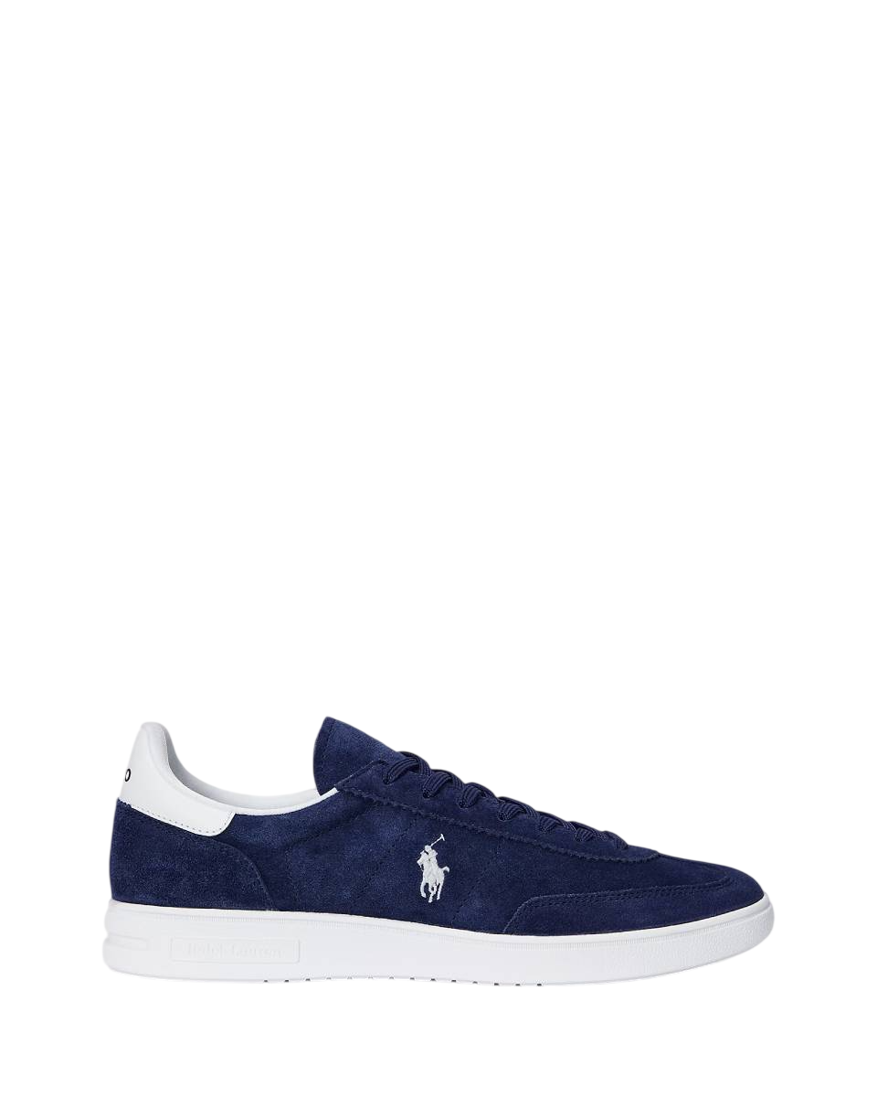 RALPH LAUREN SNEAKERS BEFORD IN CAMOSCIO NAVY/WHITE