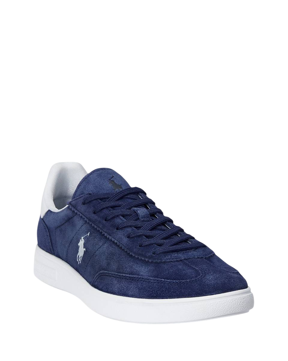 RALPH LAUREN SNEAKERS BEFORD IN CAMOSCIO NAVY/WHITE
