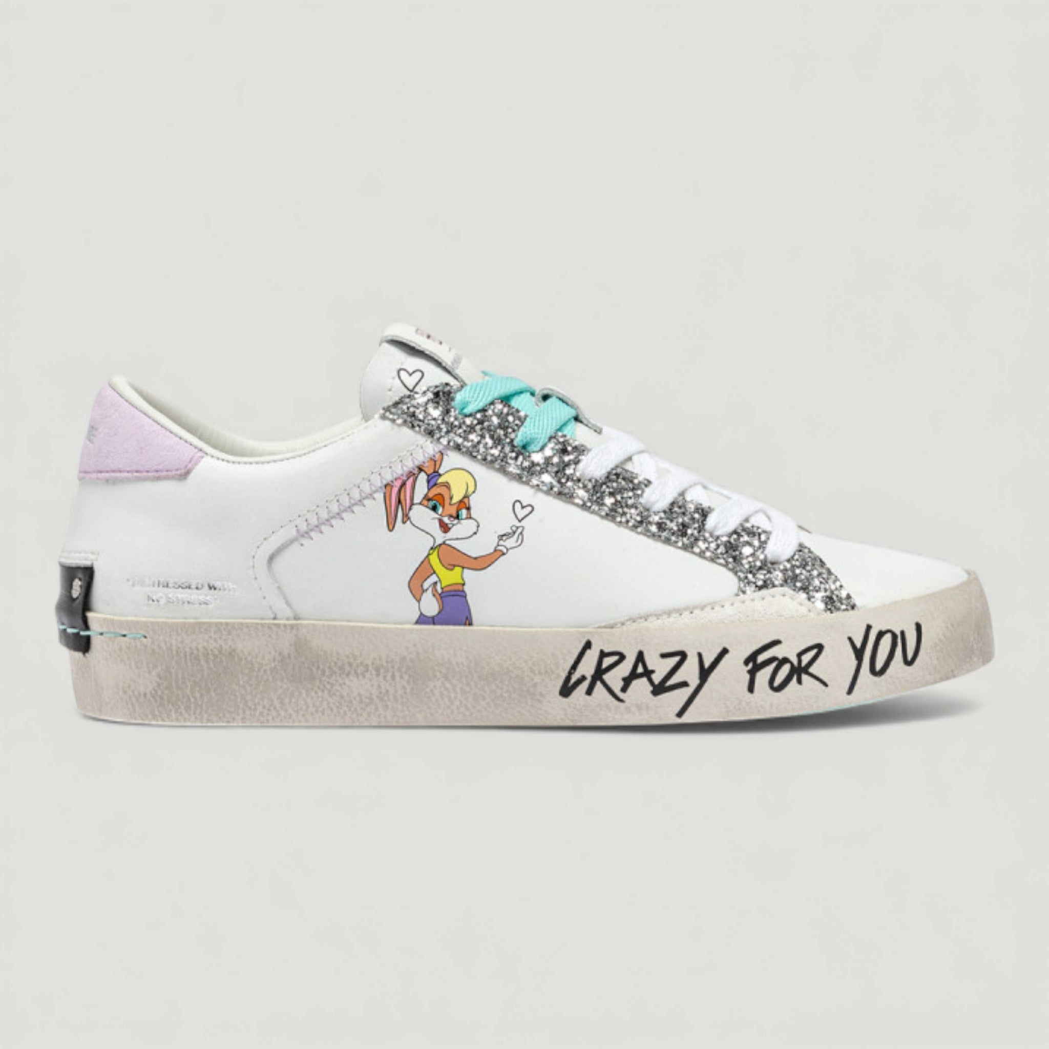 CRIME LONDON SNEAKER DISTRESSED LOLA LOONEY TUNES