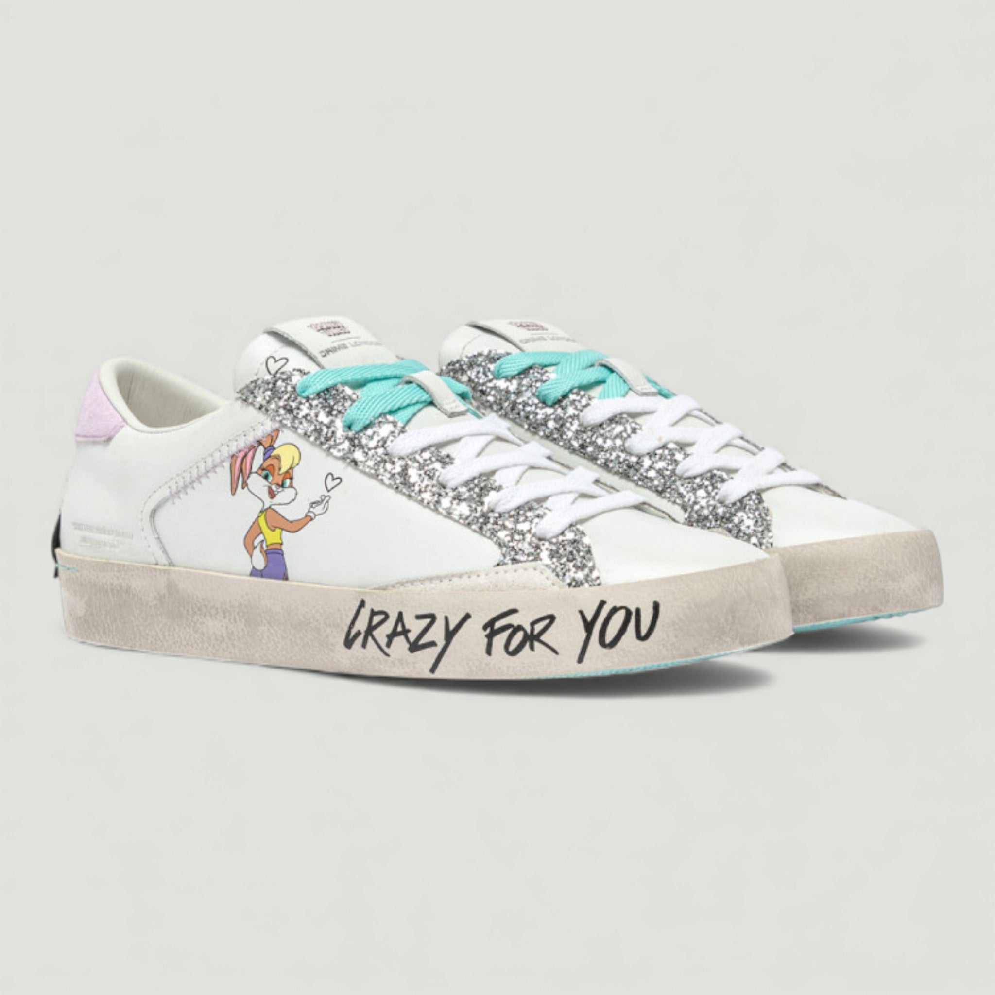 CRIME LONDON SNEAKER DISTRESSED LOLA LOONEY TUNES
