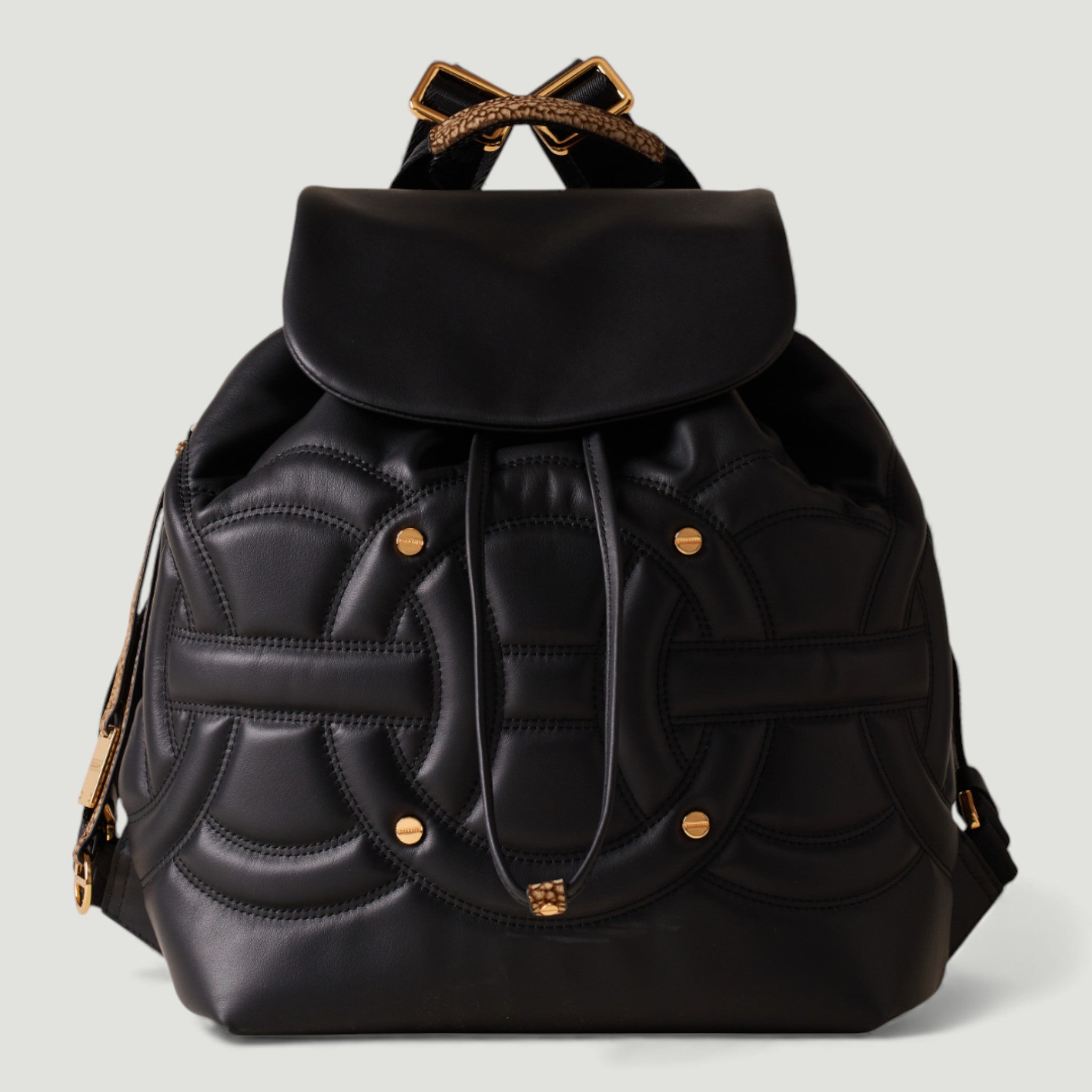 BORBONESE ZAINO M NERO/OP NATURALE