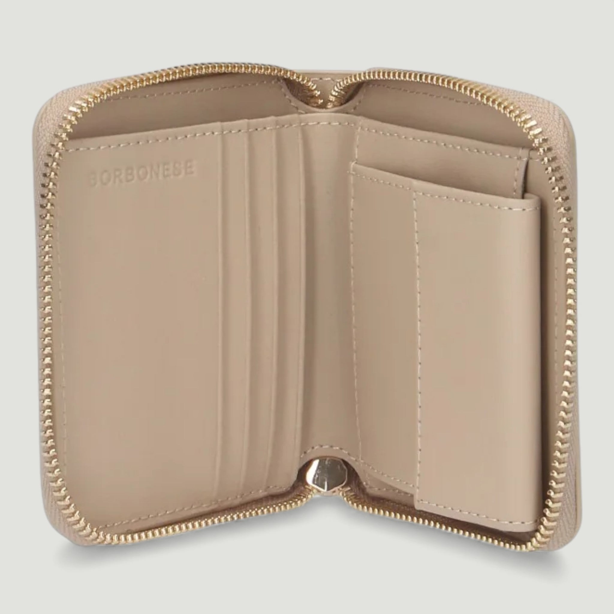 BORBONESE PORTAFOGLIO BORBONESE SMALL SABBIA