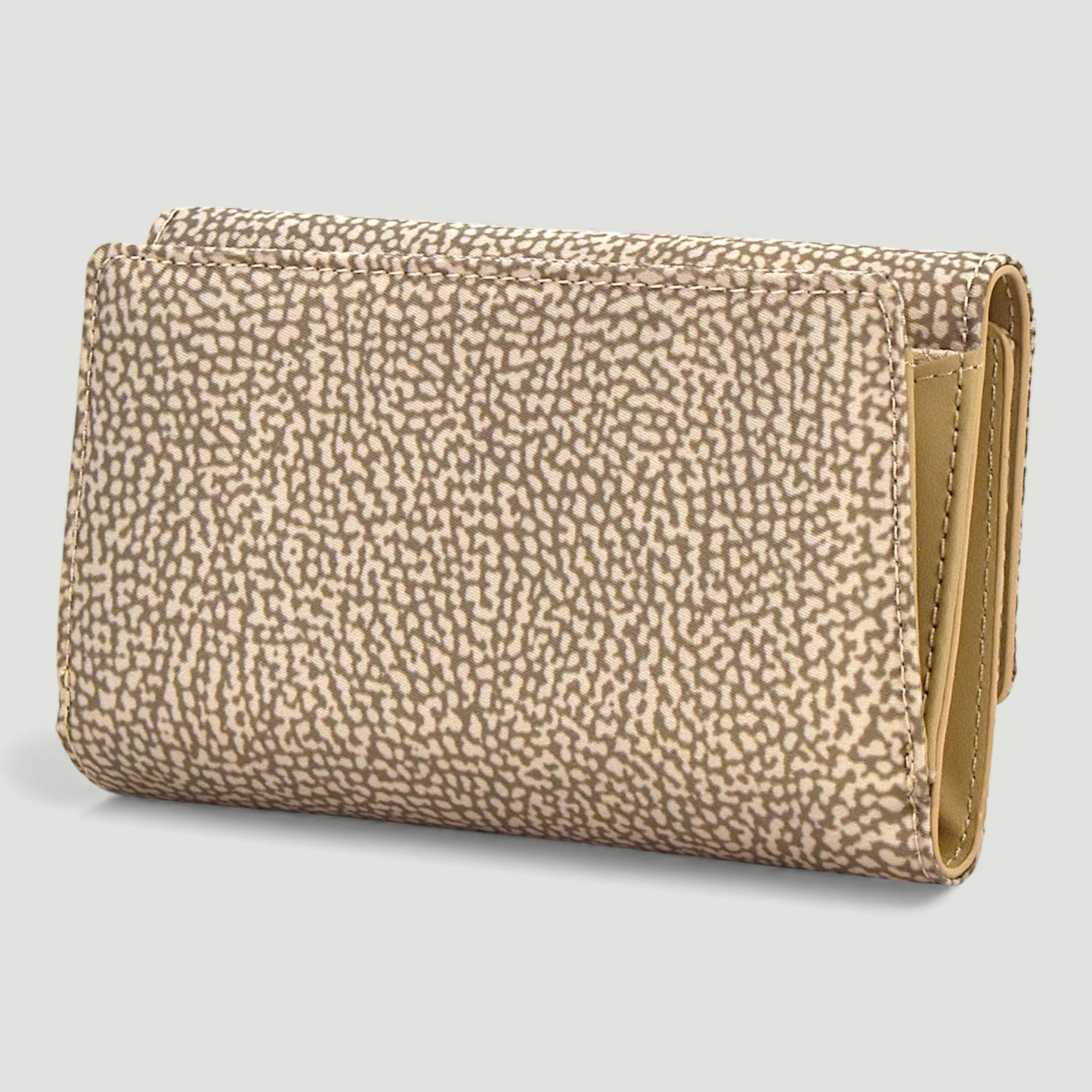 BORBONESE PORTAFOGLIO MEDIUM C/PATTA-LAMPO SABBIA