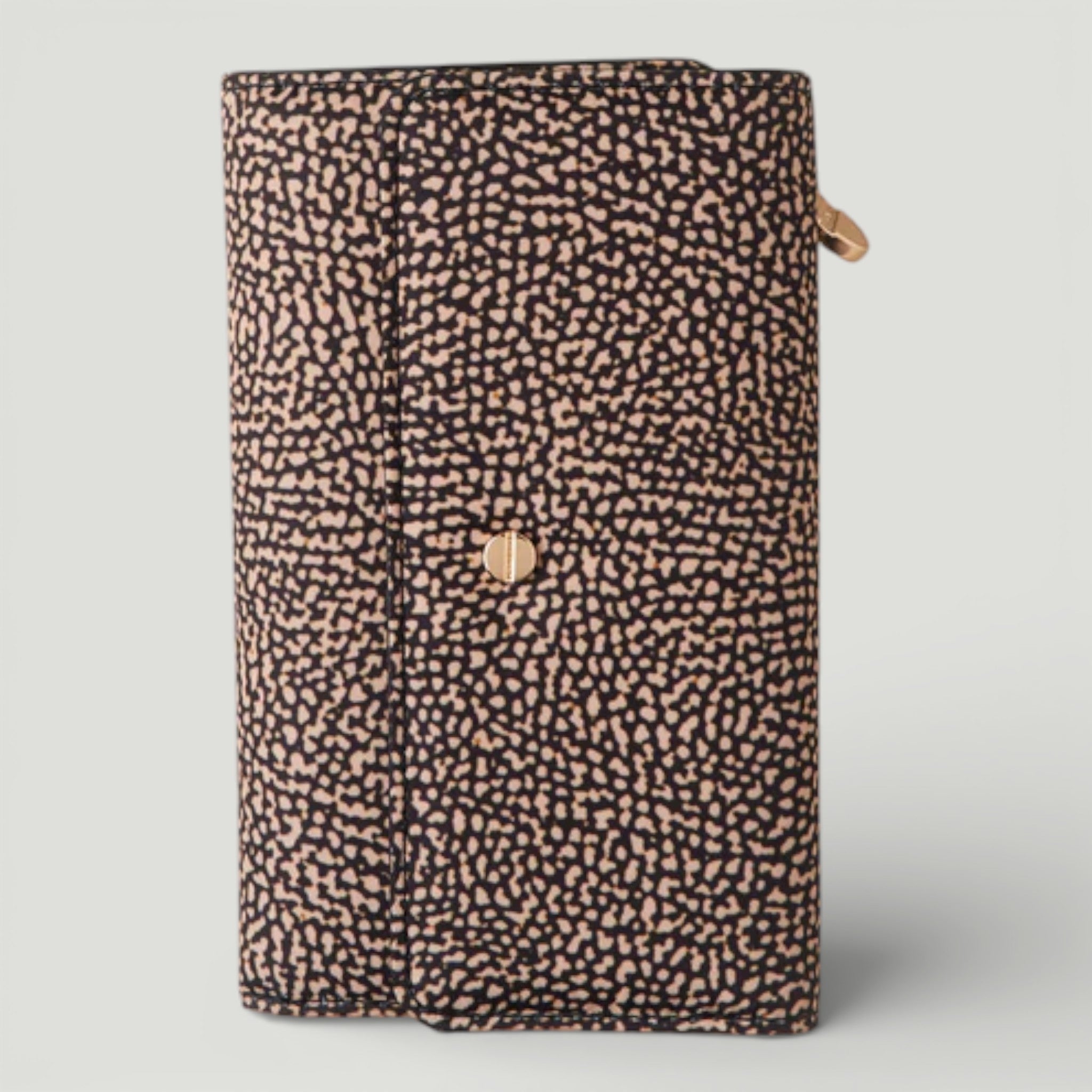 BORBONESE P. FOGLIO MEDIUM C/PATTA-LAMPO OP NATURALE/NERO