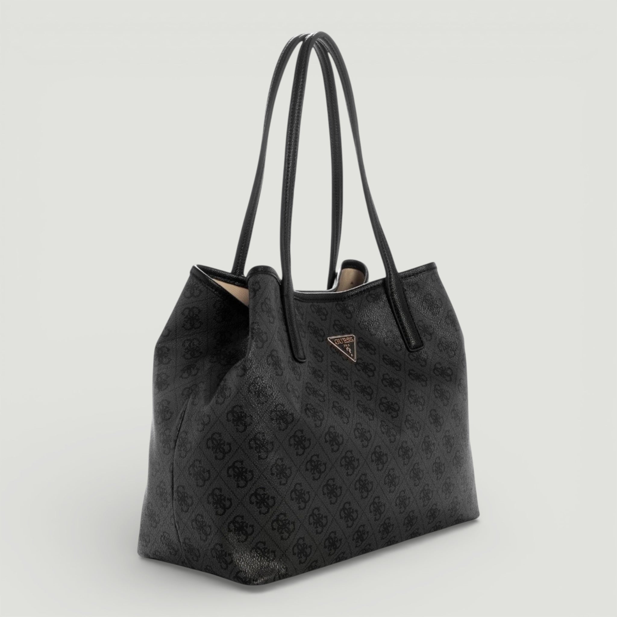 GUESS BORSA VICTTORIA 2 IN 1 TOTE COAL LOGO