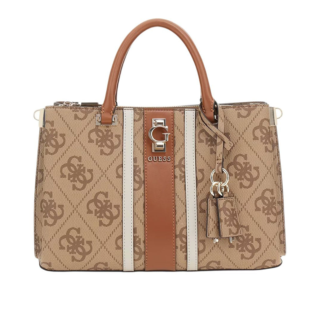 GUESS BORSA ERENIA GIRLFRIEND SATCHEL LATTE LOGO