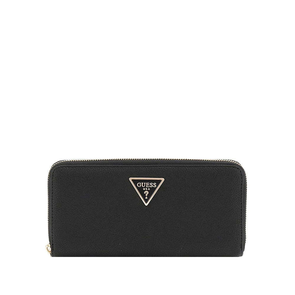 GUESS PORTAFOGLIO LAUREAL II SLG LARGE ZIP AROUND BLACK