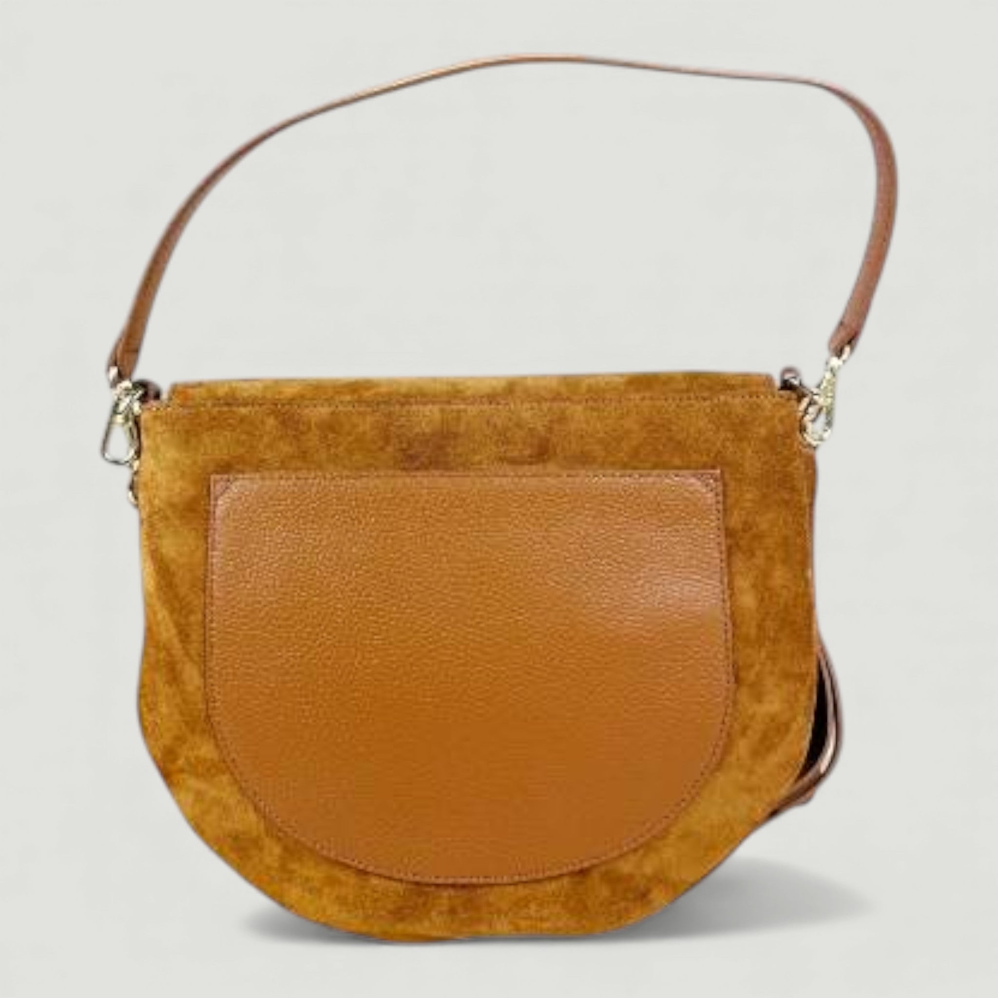 ALVIERO MARTINI 1^ CLASSE SOTTOSPALLA DOPPIA PORTABILITA CAMOSCIO