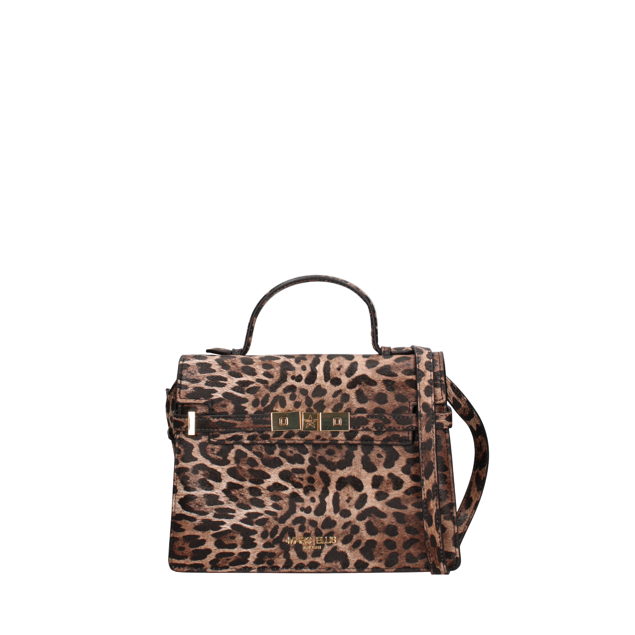MARC ELLIS BORSA AROUND M 26 LEOPARD BLACK/LEOPARD