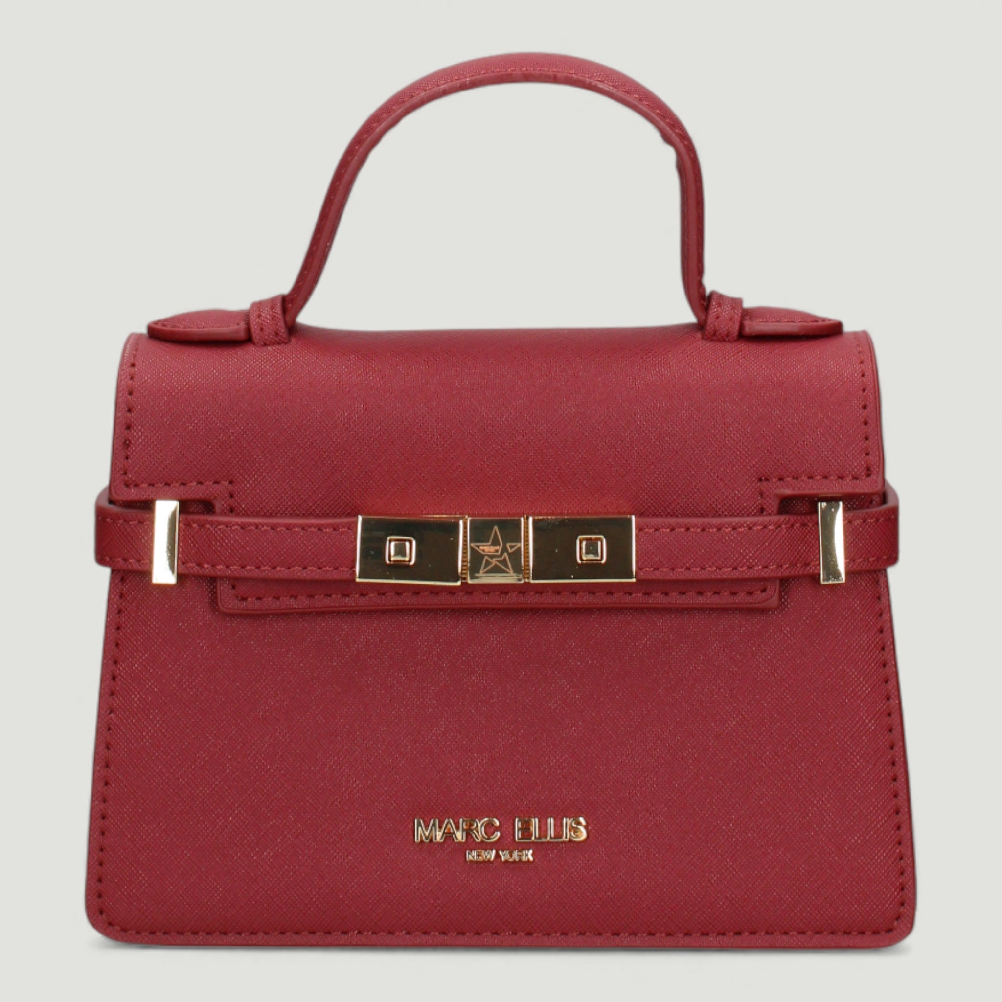 MARC ELLIS BORSA AROUND S 26 RED RED DAHLIA/LIGHT GOLD