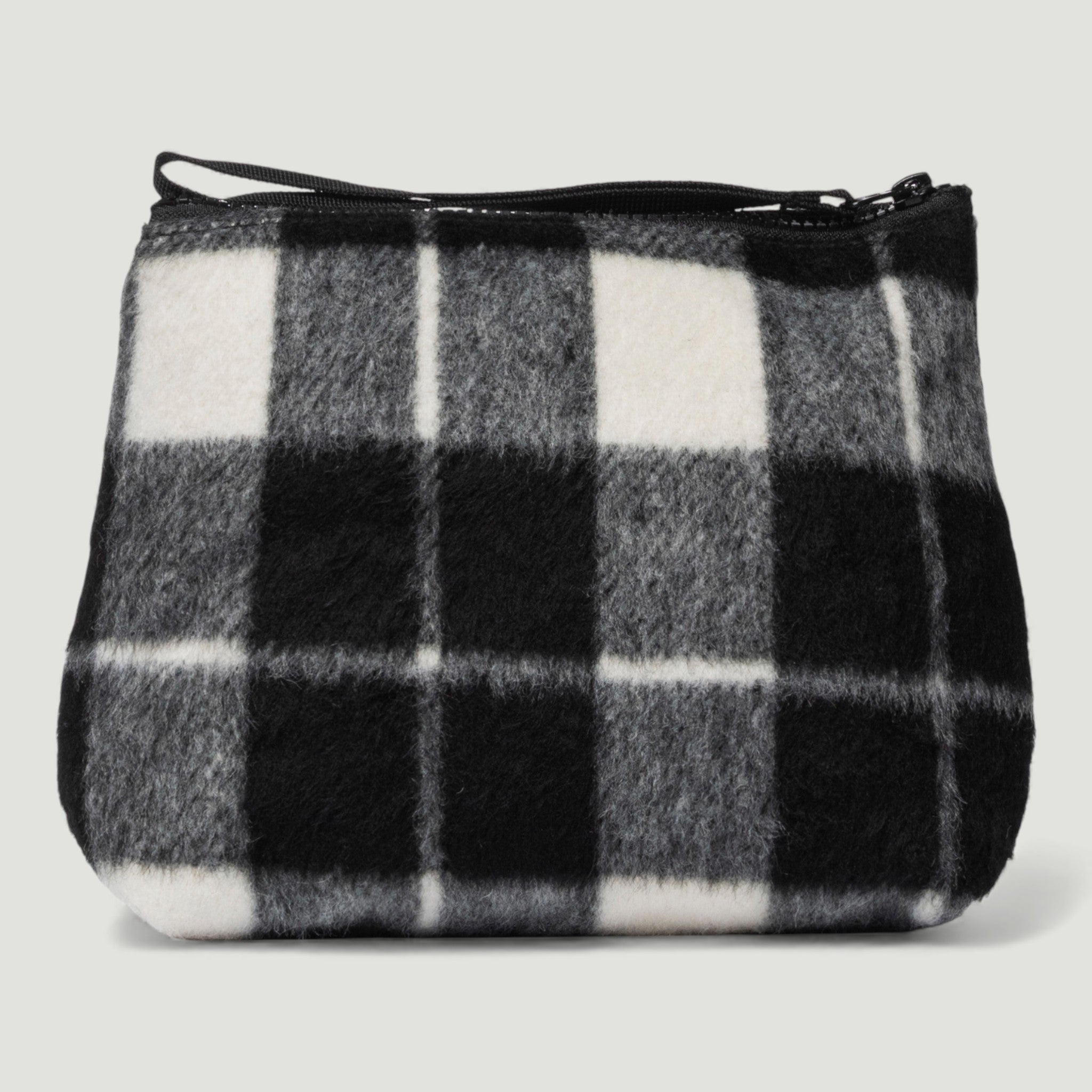 MARC ELLIS POCHETTE BUBY CHECK CLUTCH BLACK