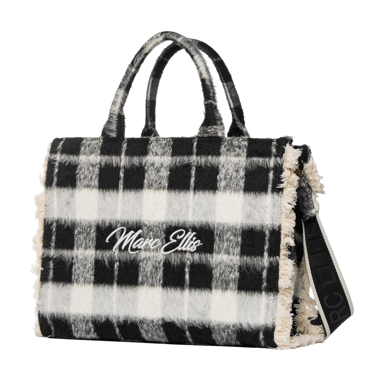 MARC ELLIS BORSA BUBY CHECK L BLACK