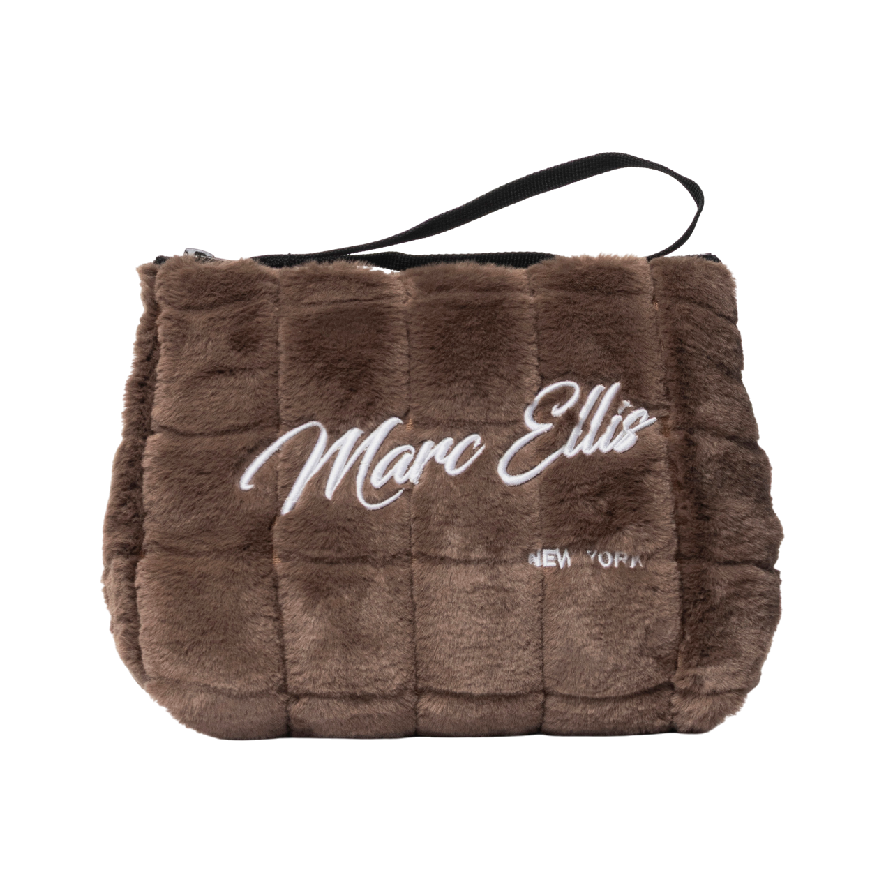 MARC ELLIS POCHETTE BUBY HAIR CLUTCH COCOA
