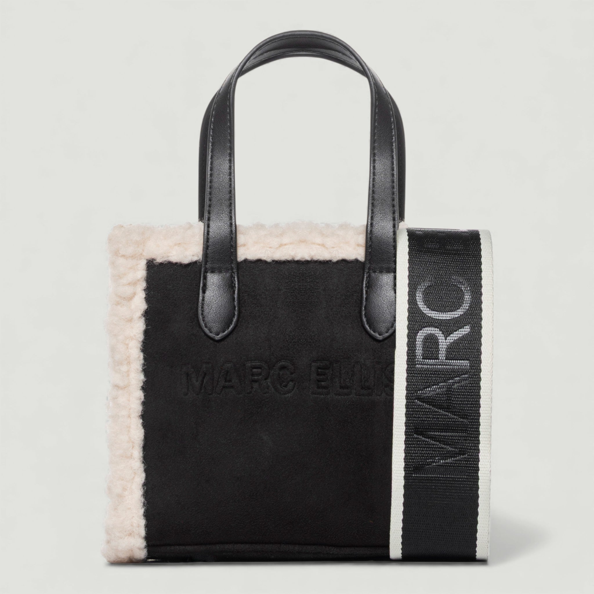 MARC ELLIS BORSA BUBY SUEDE S BLACK