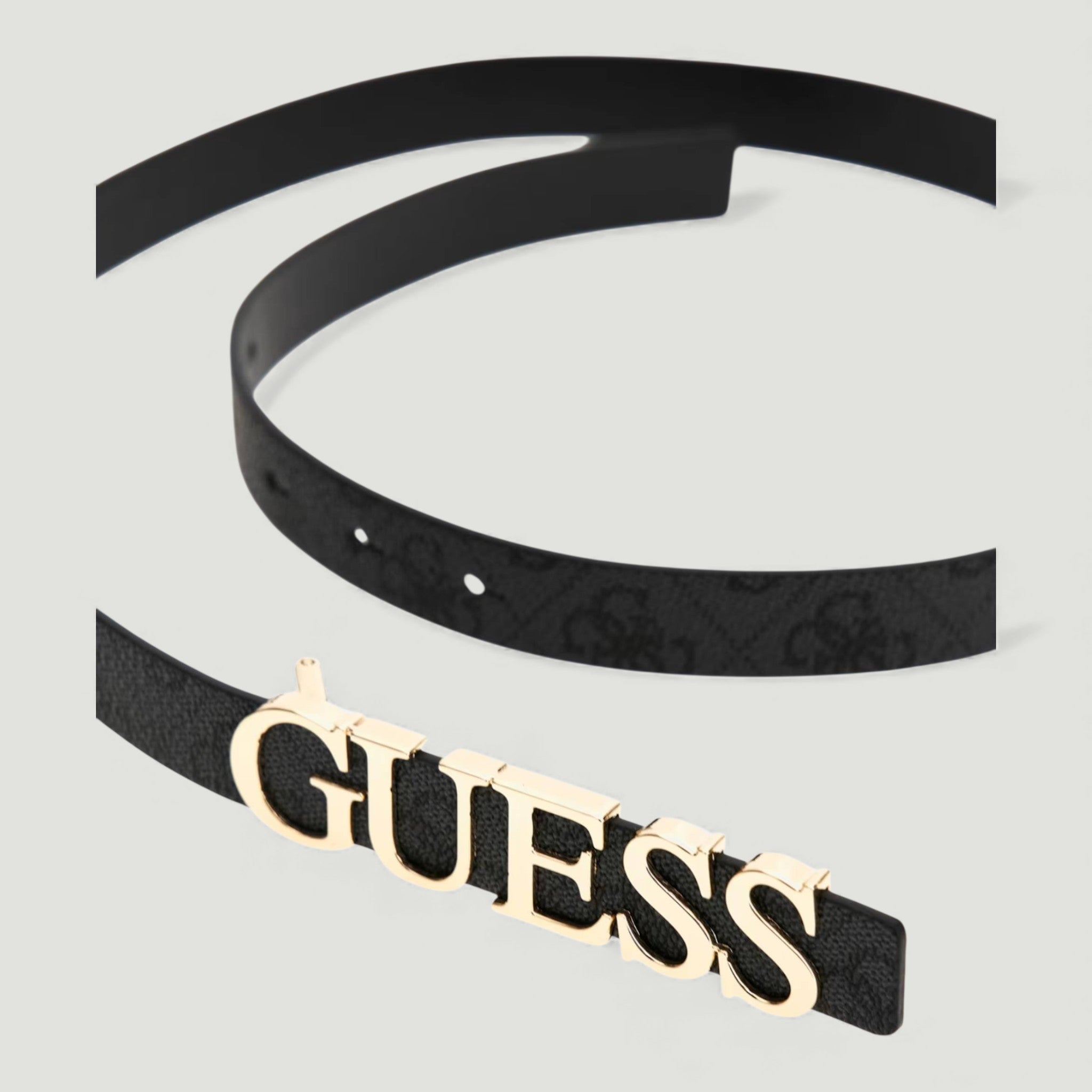 GUESS CINTURA MERIDIAN BLACK