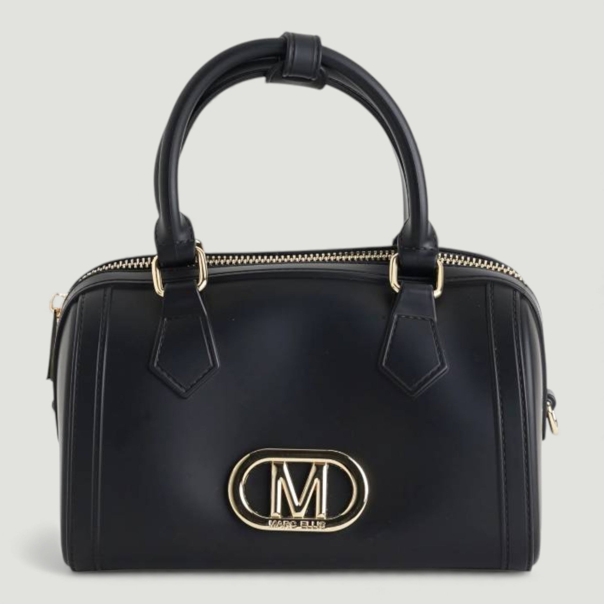 MARC ELLIS BORSA FLAT ESTRELLA BLACK/LIGHT GOLD
