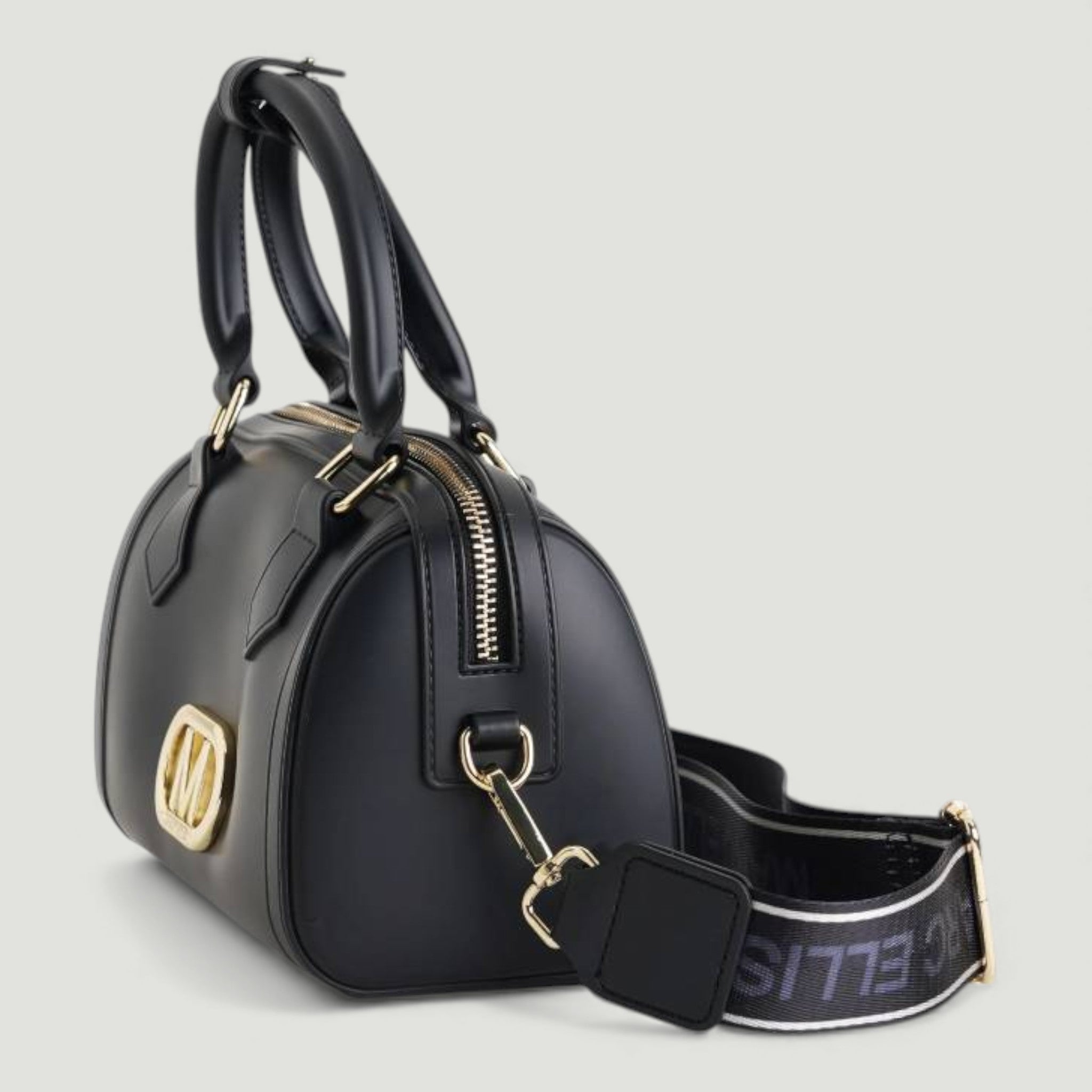 MARC ELLIS BORSA FLAT ESTRELLA BLACK/LIGHT GOLD