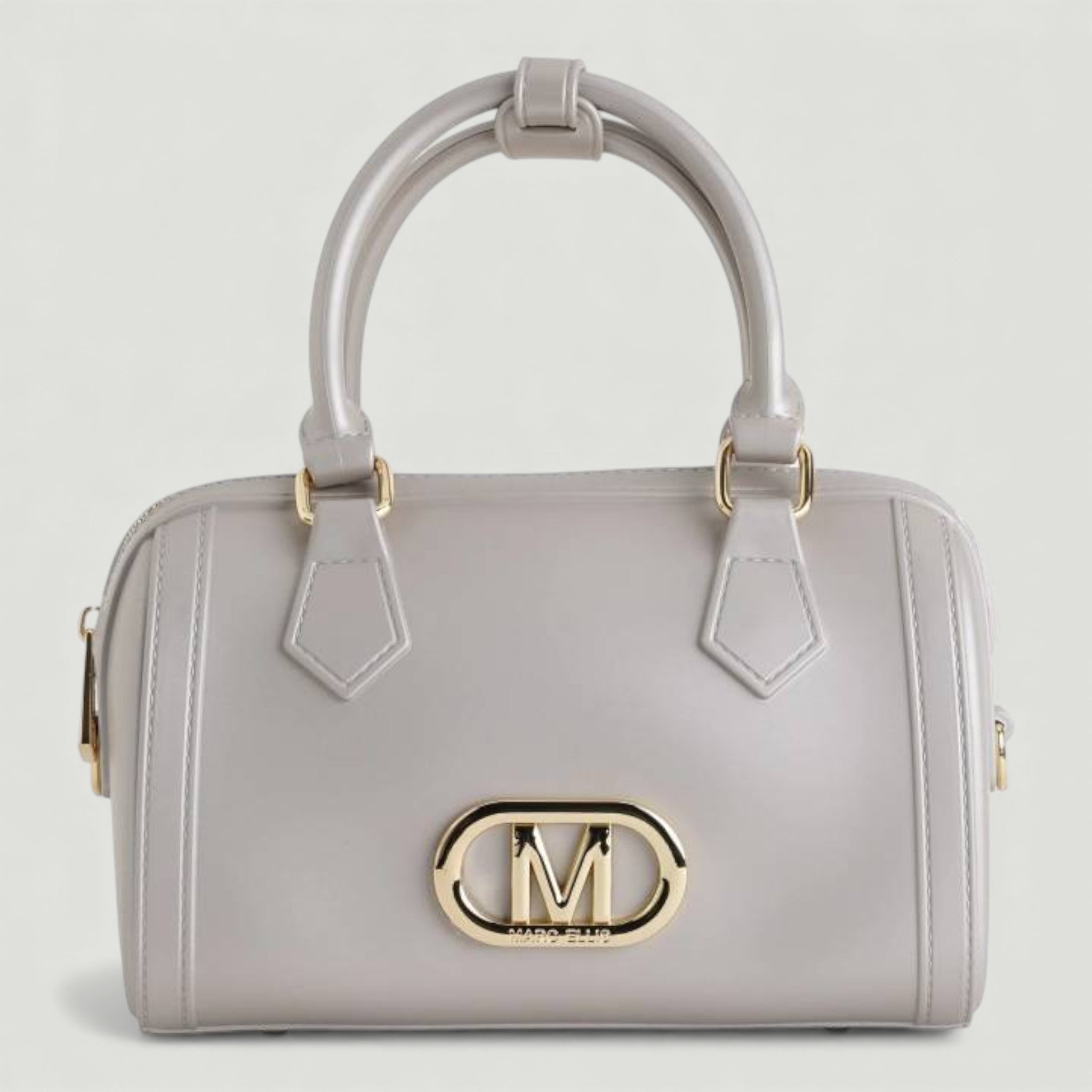 MARC ELLIS BORSA FLAT ESTRELLA TAUPE/LIGHT GOLD