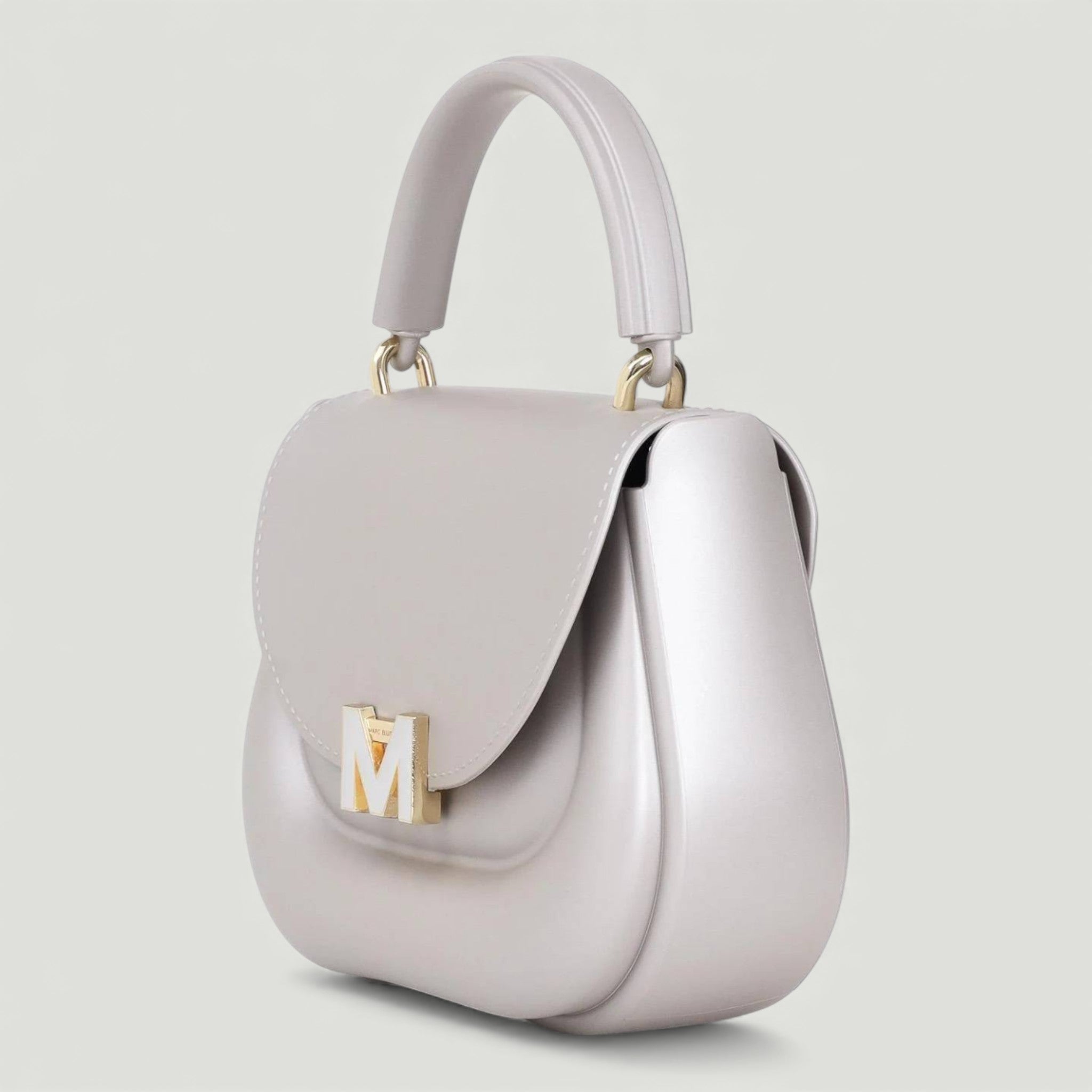 MARC ELLIS BORSA FLAT JELLY TAUPE/LIGHT