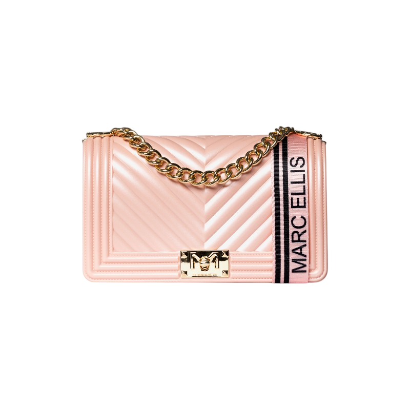 MARC ELLIS BORSA FLAT M NUDE/LIGHT GOLD