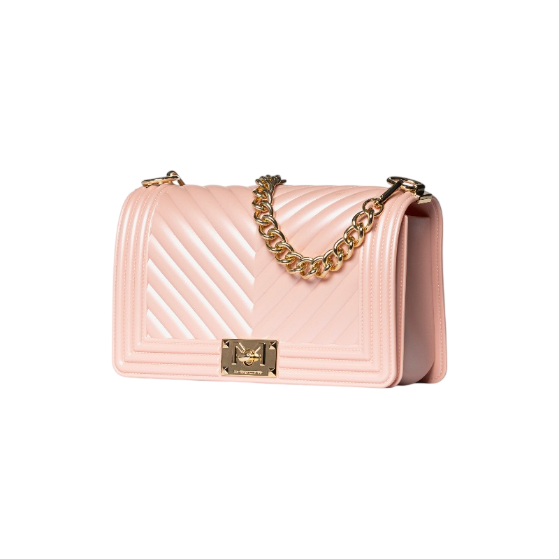 MARC ELLIS BORSA FLAT M NUDE/LIGHT GOLD